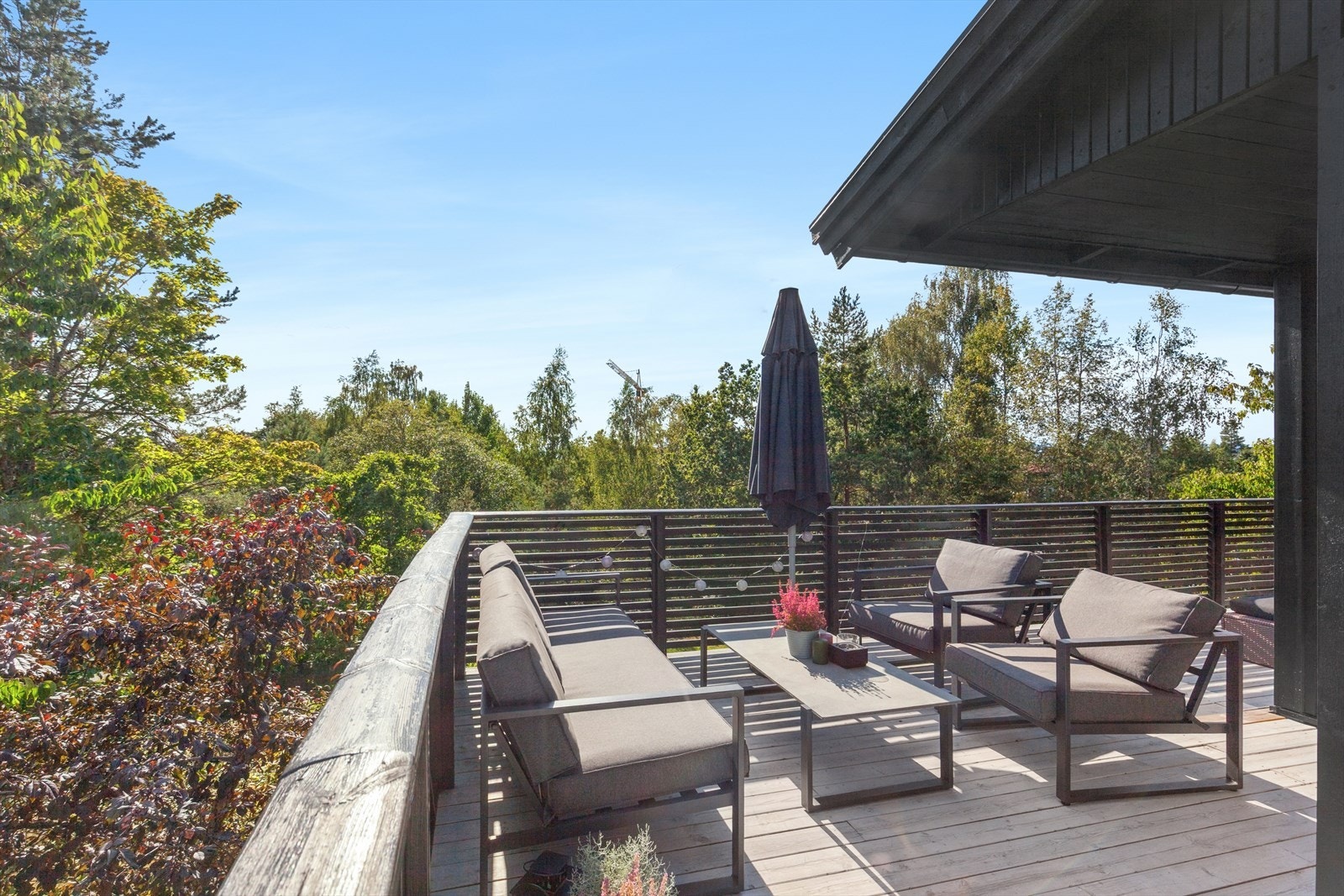 Svært solrik tomt. Her har du solen gjennom hele dagen. Galleribilde