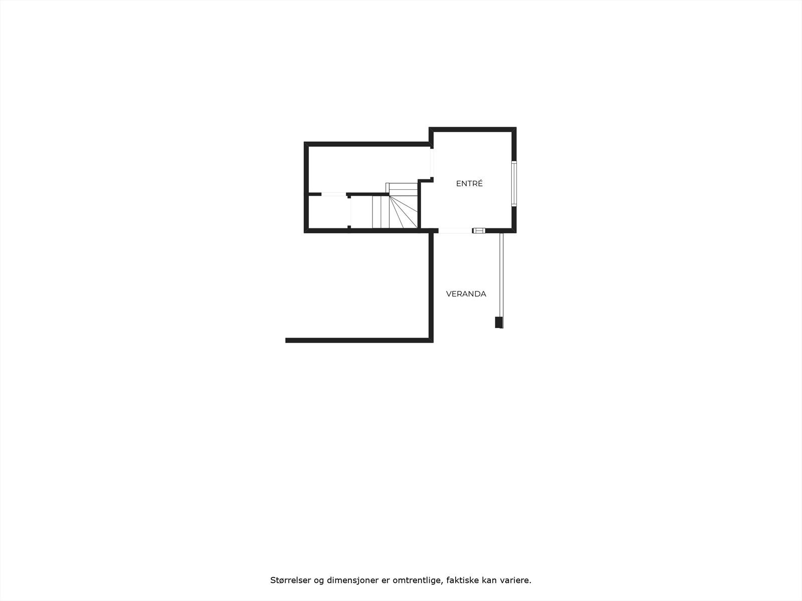 Plantegning 1.etg. Galleribilde