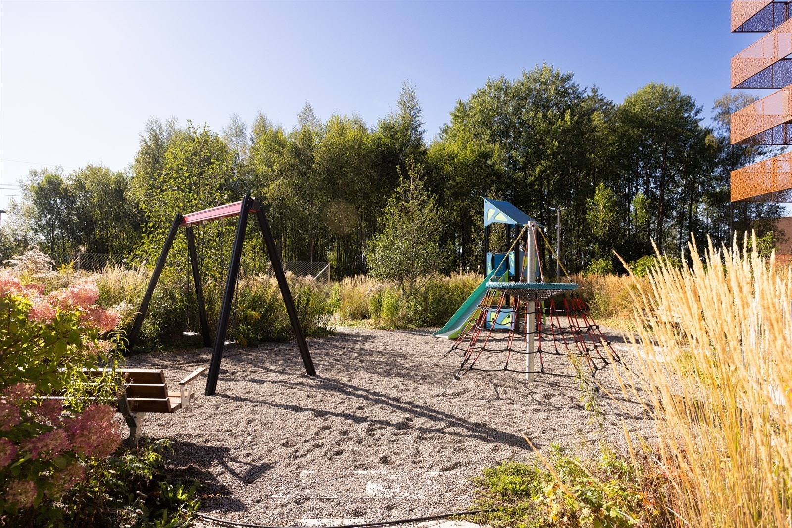 Lekeplass til stor glede for de aller minste. Galleribilde