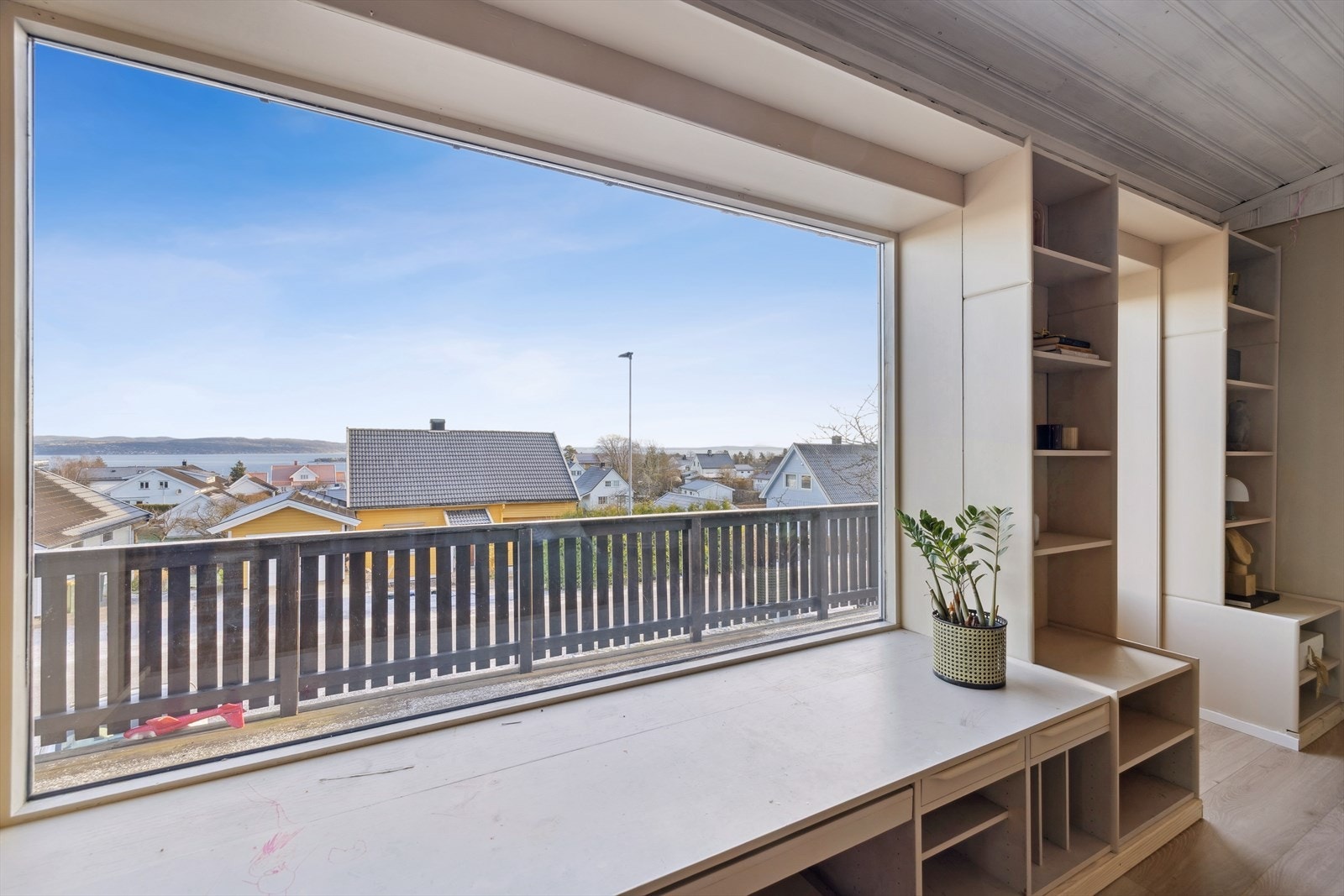 Fin utsikt fra stuen. Galleribilde