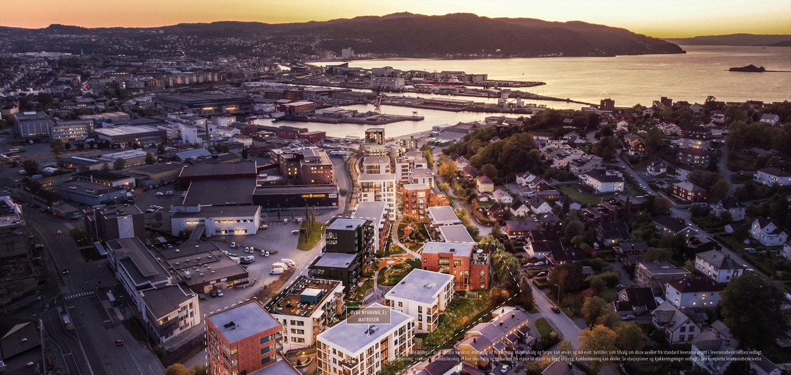 Leiligheten ligger fantastisk til i Øvre Nyhavna - Trondheims mest populære boligprosjekt - med herlig beliggenhet ved byen og fjorden! Galleribilde
