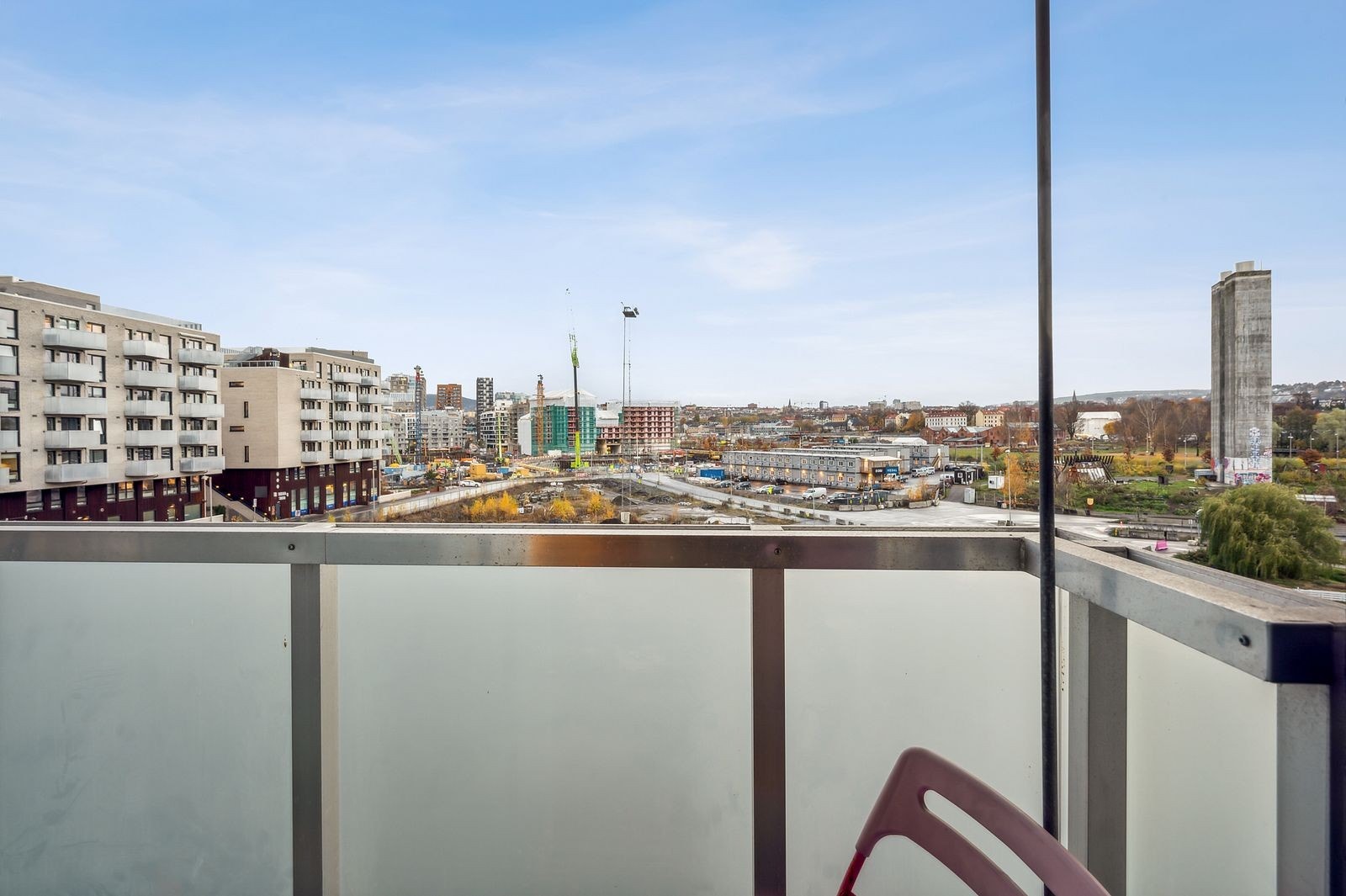 Balkong med utgang fra soverommet Galleribilde