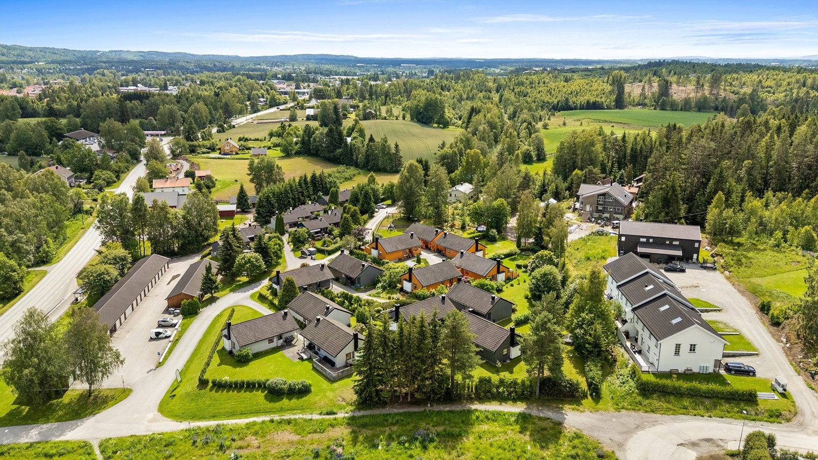 Fra Fjellet 5 har du umiddelbar tilgang til natur, turstier og rekreasjonsområder i nærmiljøet. Galleribilde