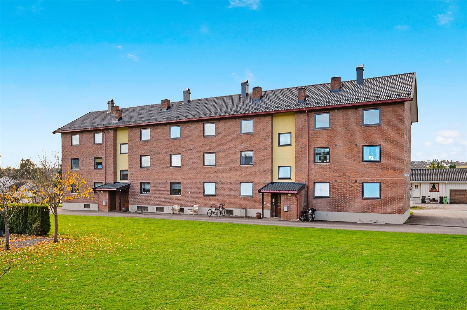 Utvendig inngangsparti Galleribilde