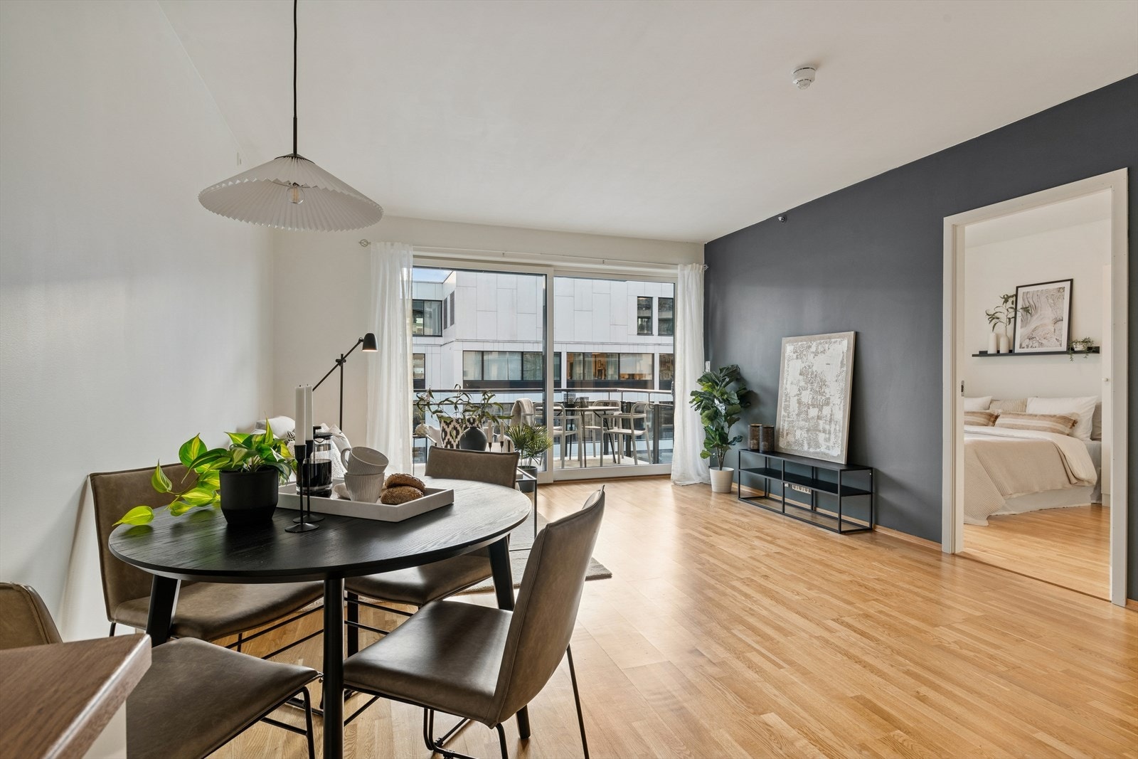 Vannbåren varme i stuen/kjøkkenet Galleribilde