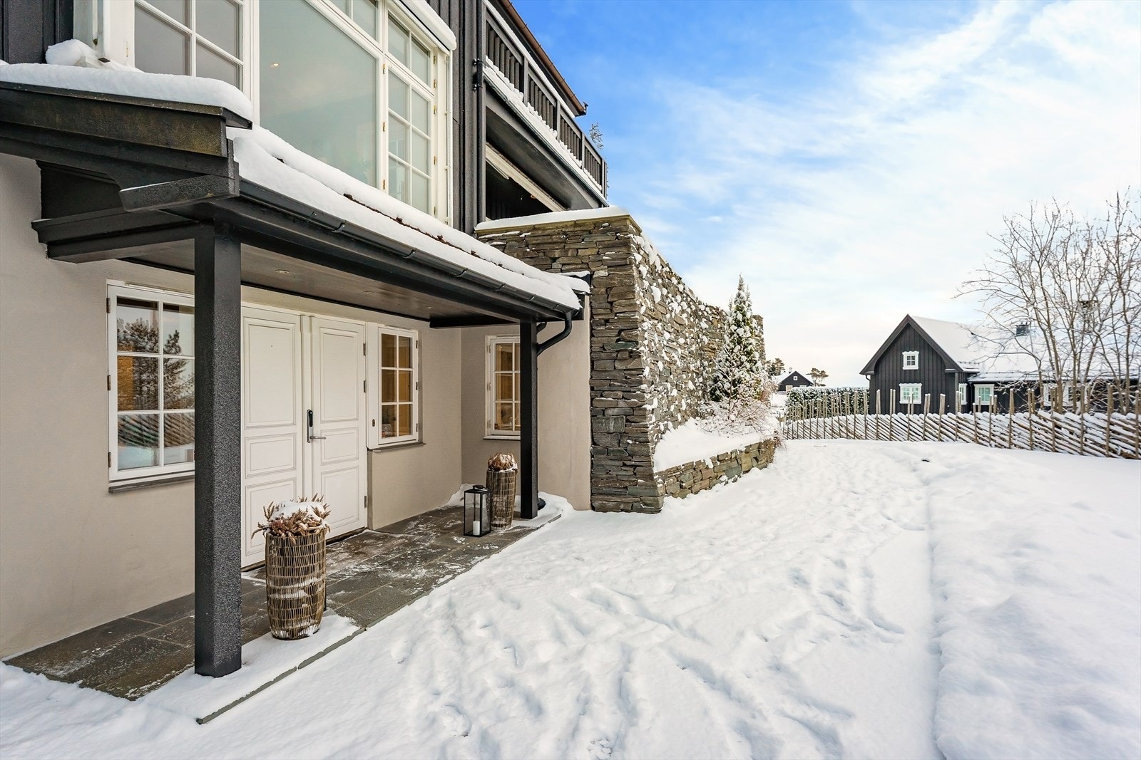 Hovedinngangen til huset Galleribilde