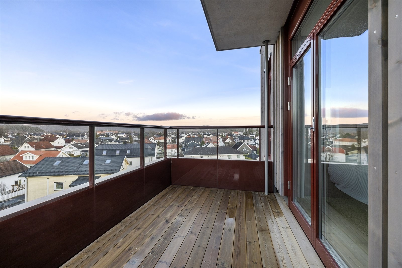 Privat balkong på 5 m² med direkte utgang fra hovedsoverommet. Galleribilde