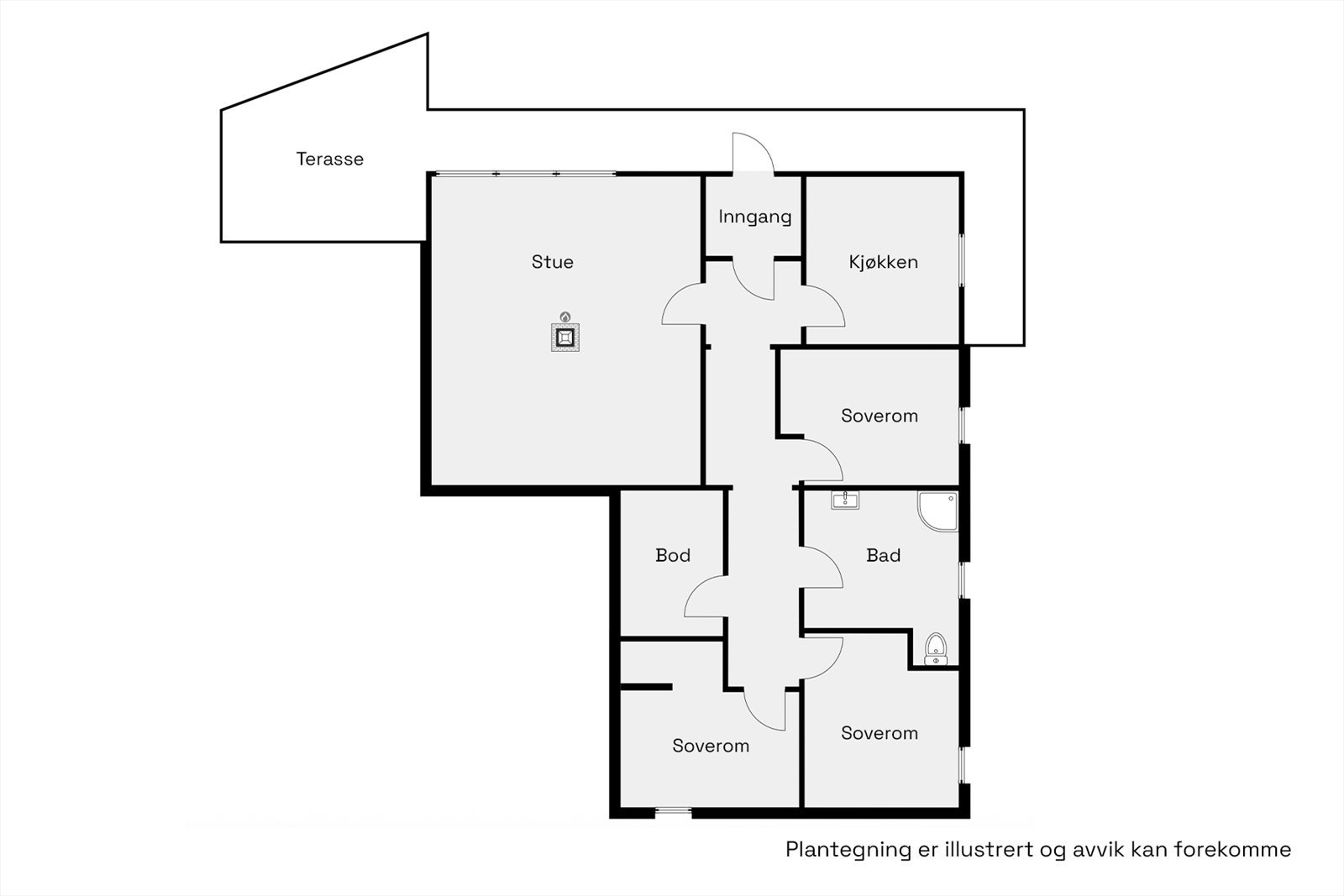 Plantegning - Kjeller Galleribilde