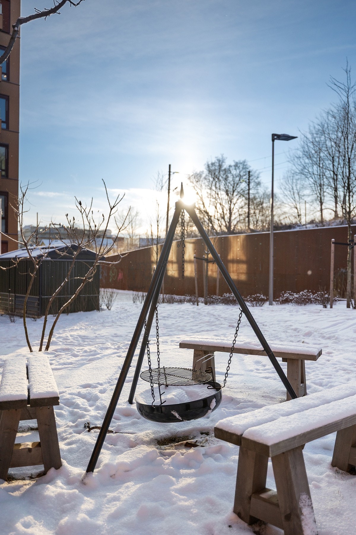 Pent opparbeidede felles uteområder Galleribilde