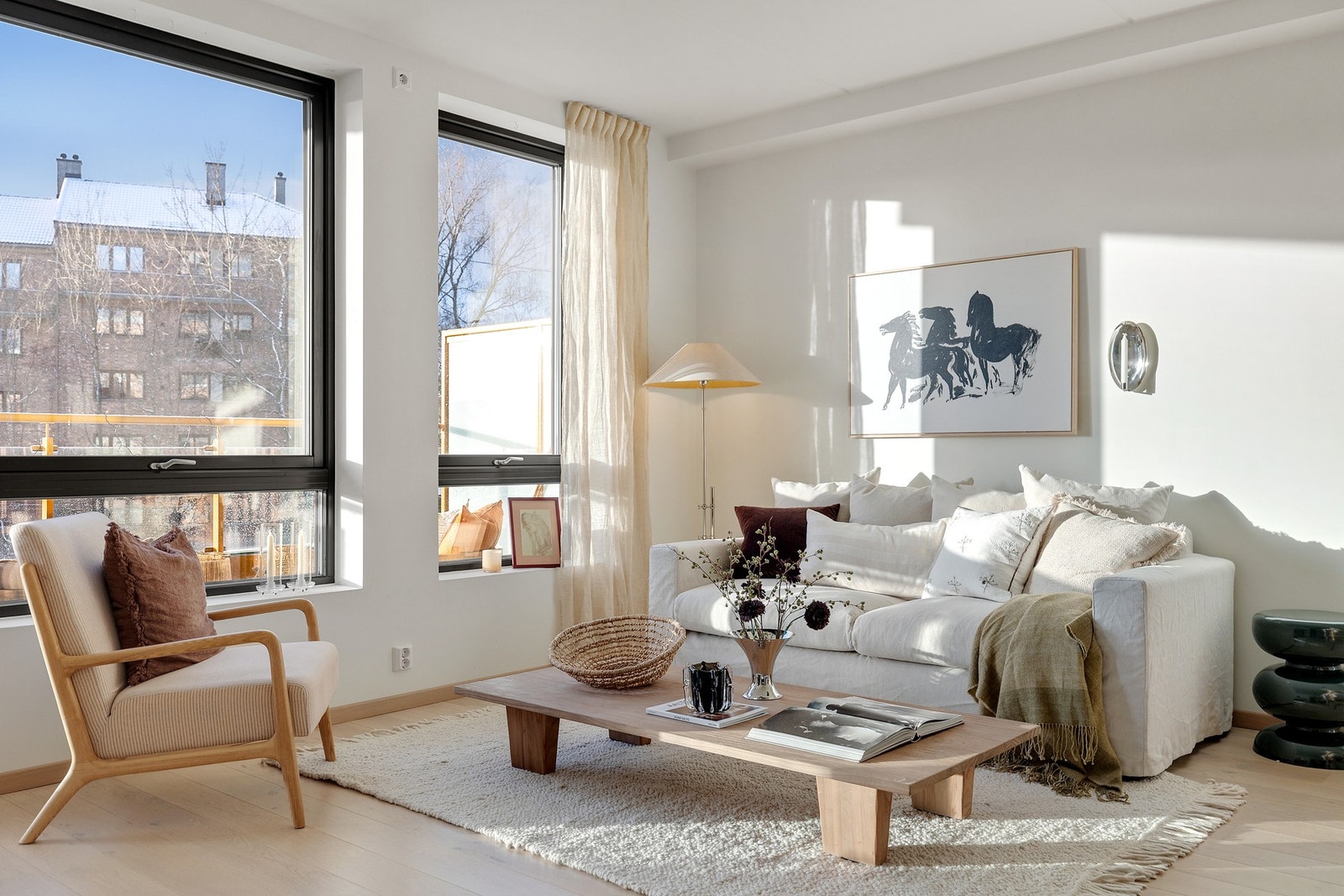 I stuen er det god plass til å møblere etter ønske og behov Galleribilde