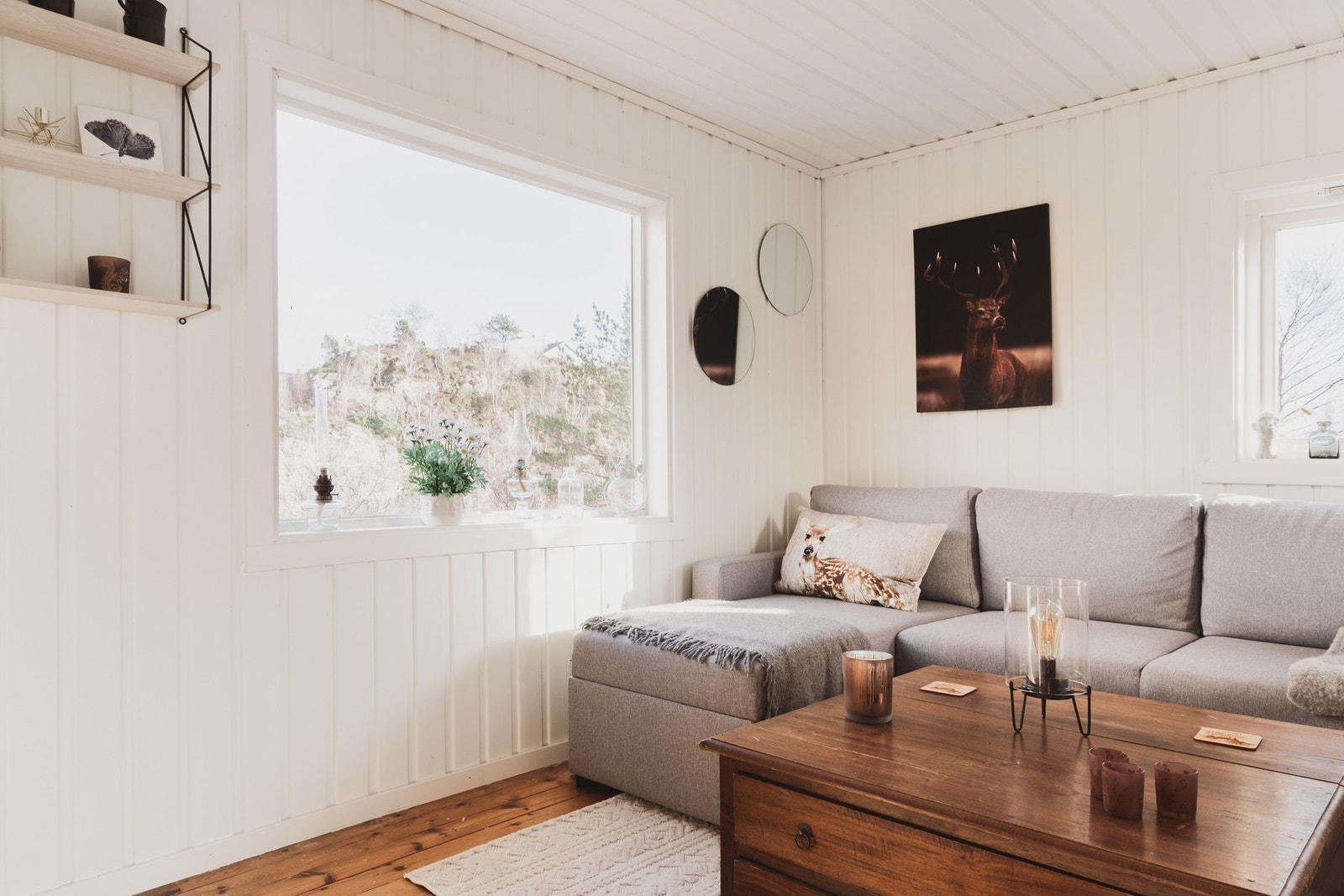 Dens utforming gjør det mulig å innrede i ulike soner etter behov. Galleribilde