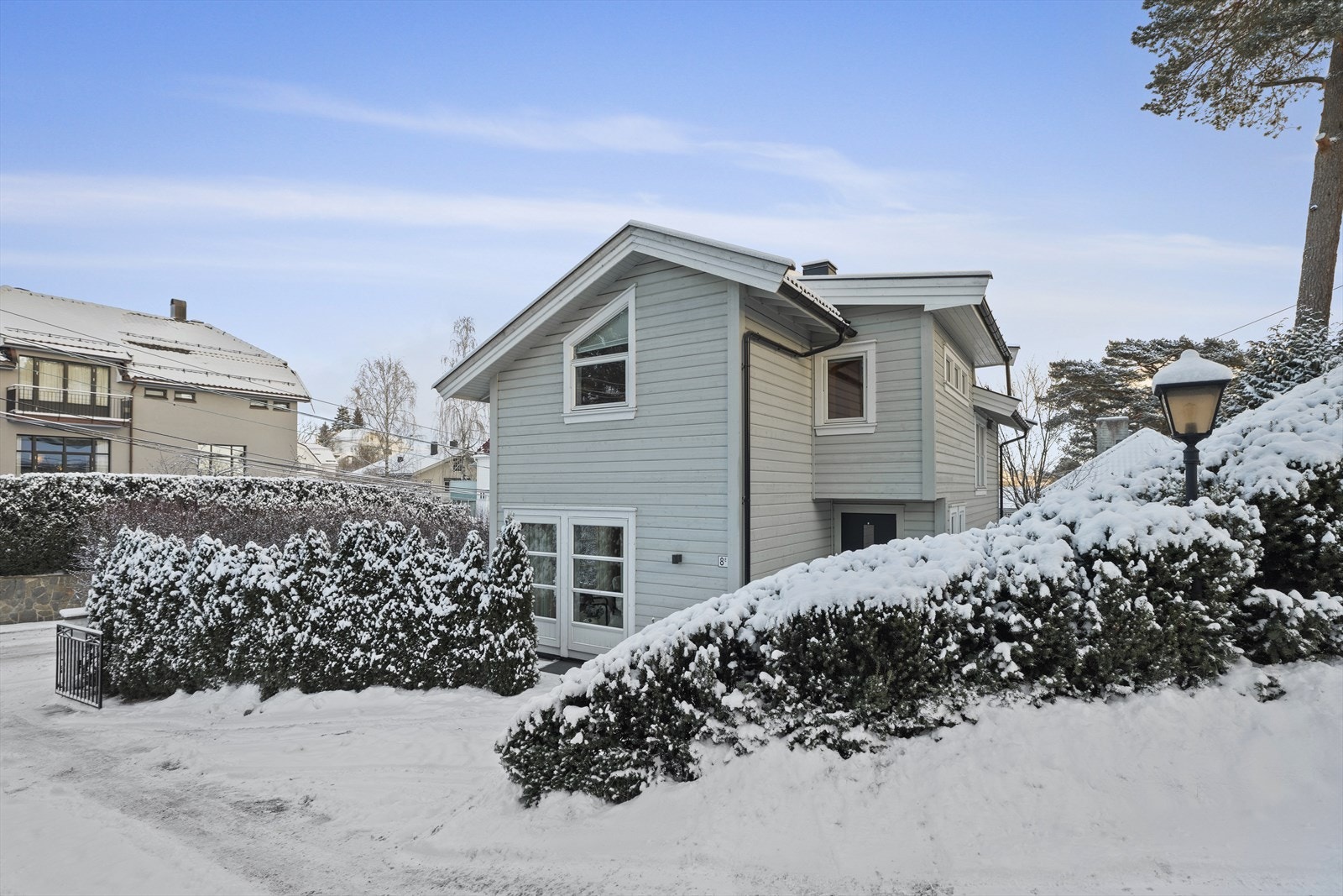 Huset ble bygget i 2007. Galleribilde