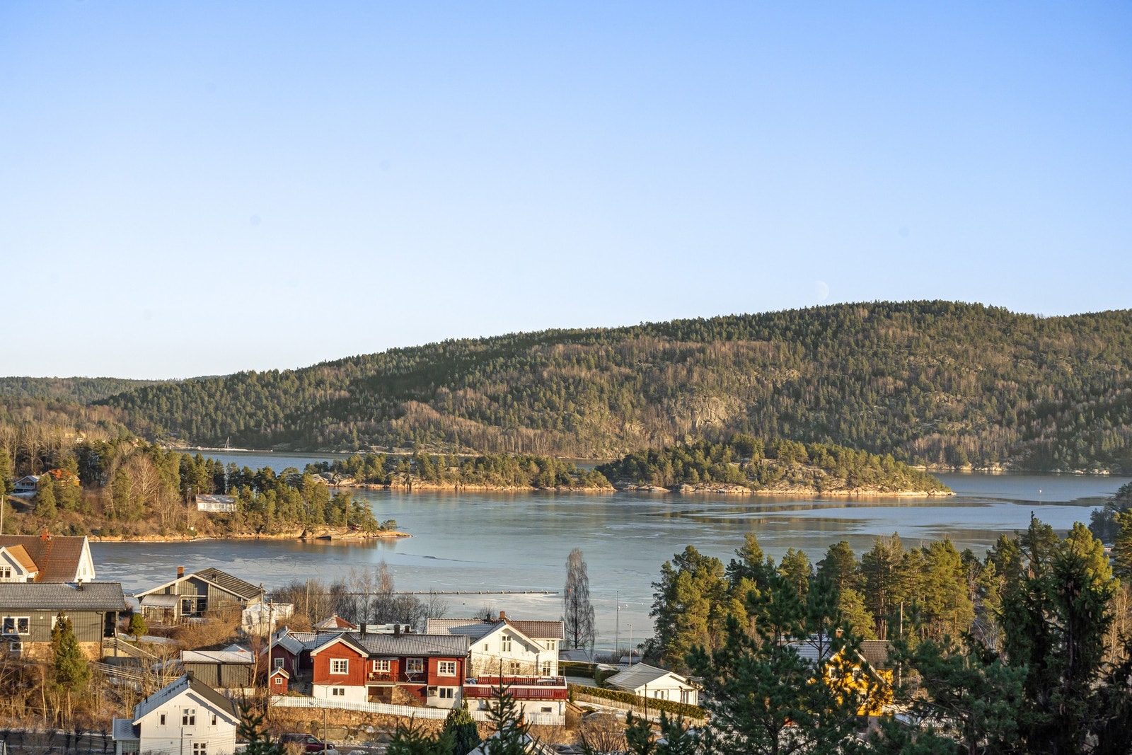 Utsikt fra terrassen Galleribilde