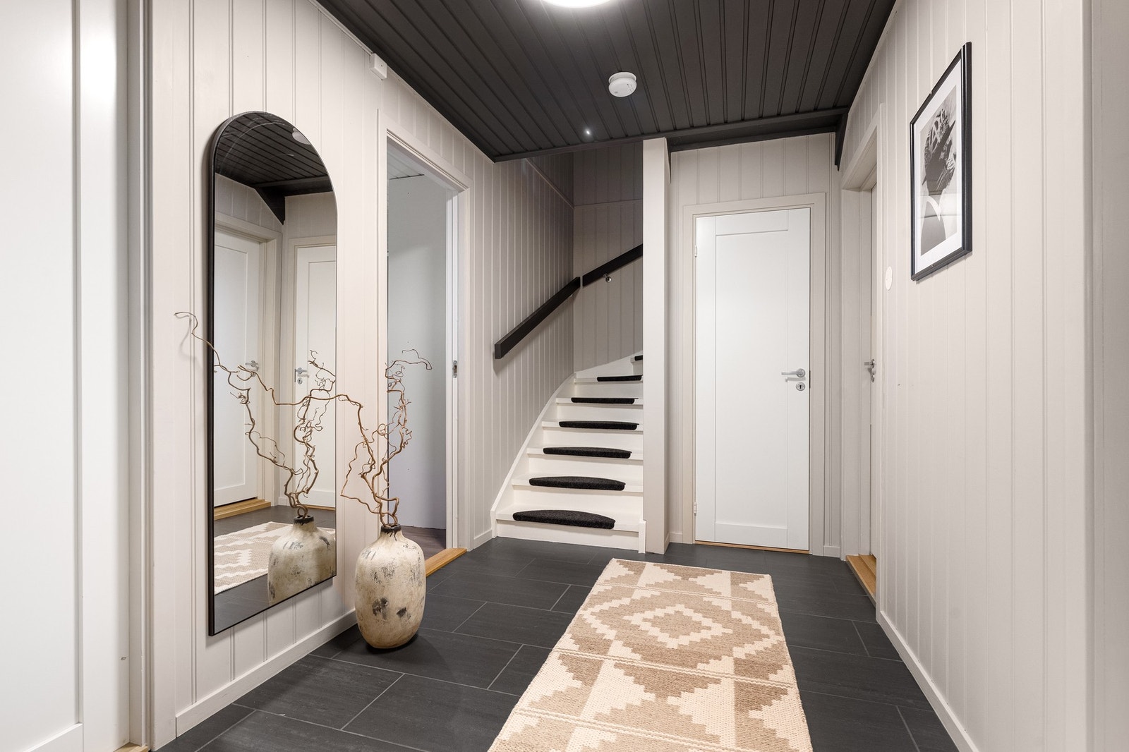 Vi beveger oss opp til hovedetasjen. Galleribilde