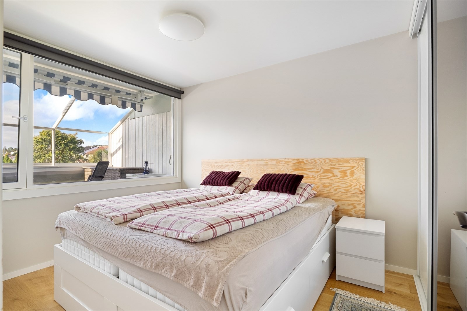 Hovedsoverommet er av god størrelse. Galleribilde