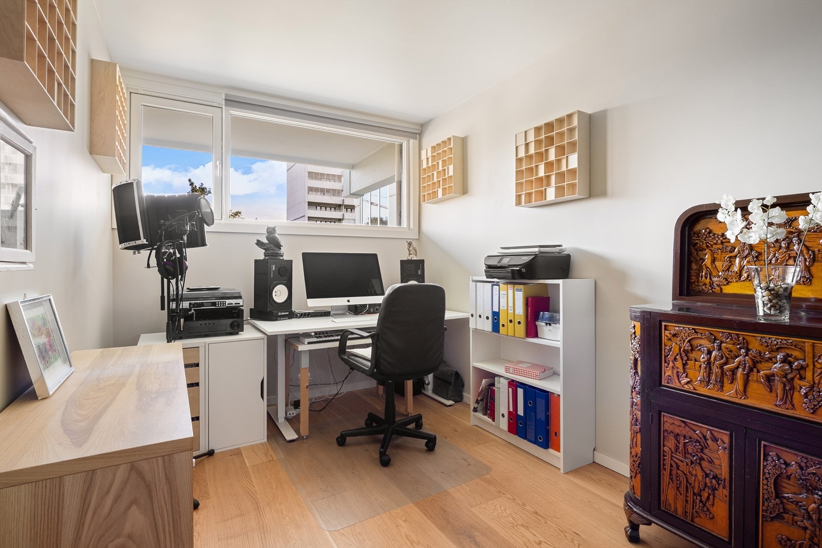 Soverom 2 benyttes i dag som kontor. Galleribilde