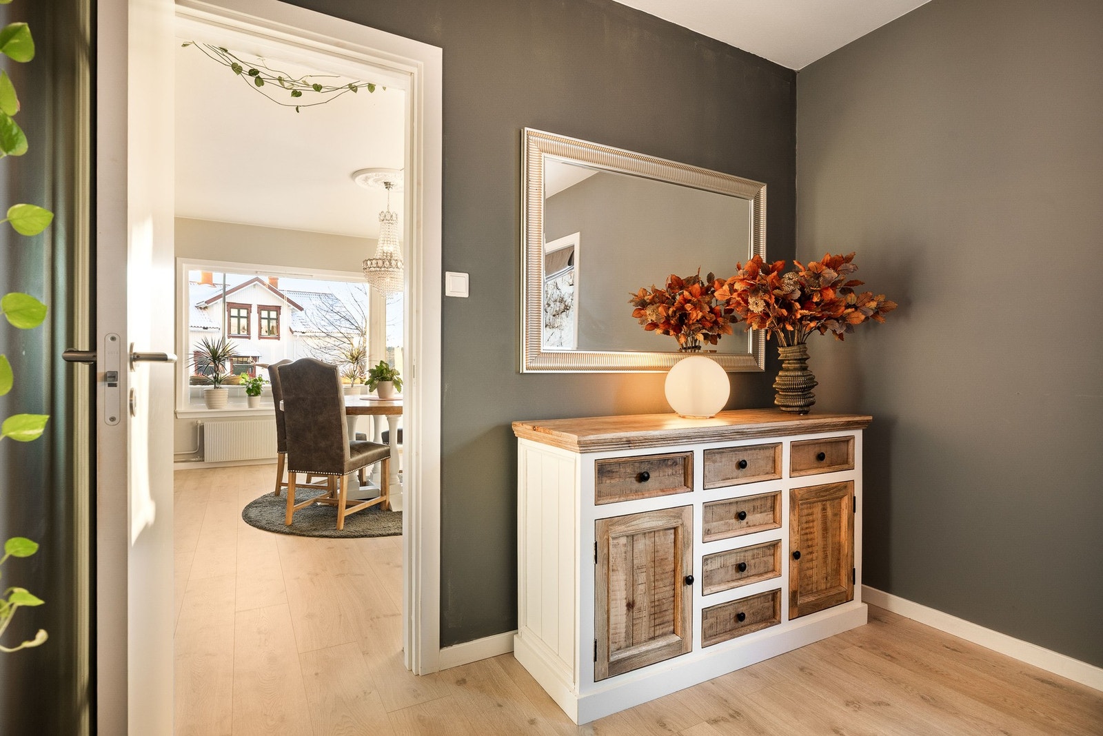 Soverommet har også plass til skrivebord eller kommode. Galleribilde