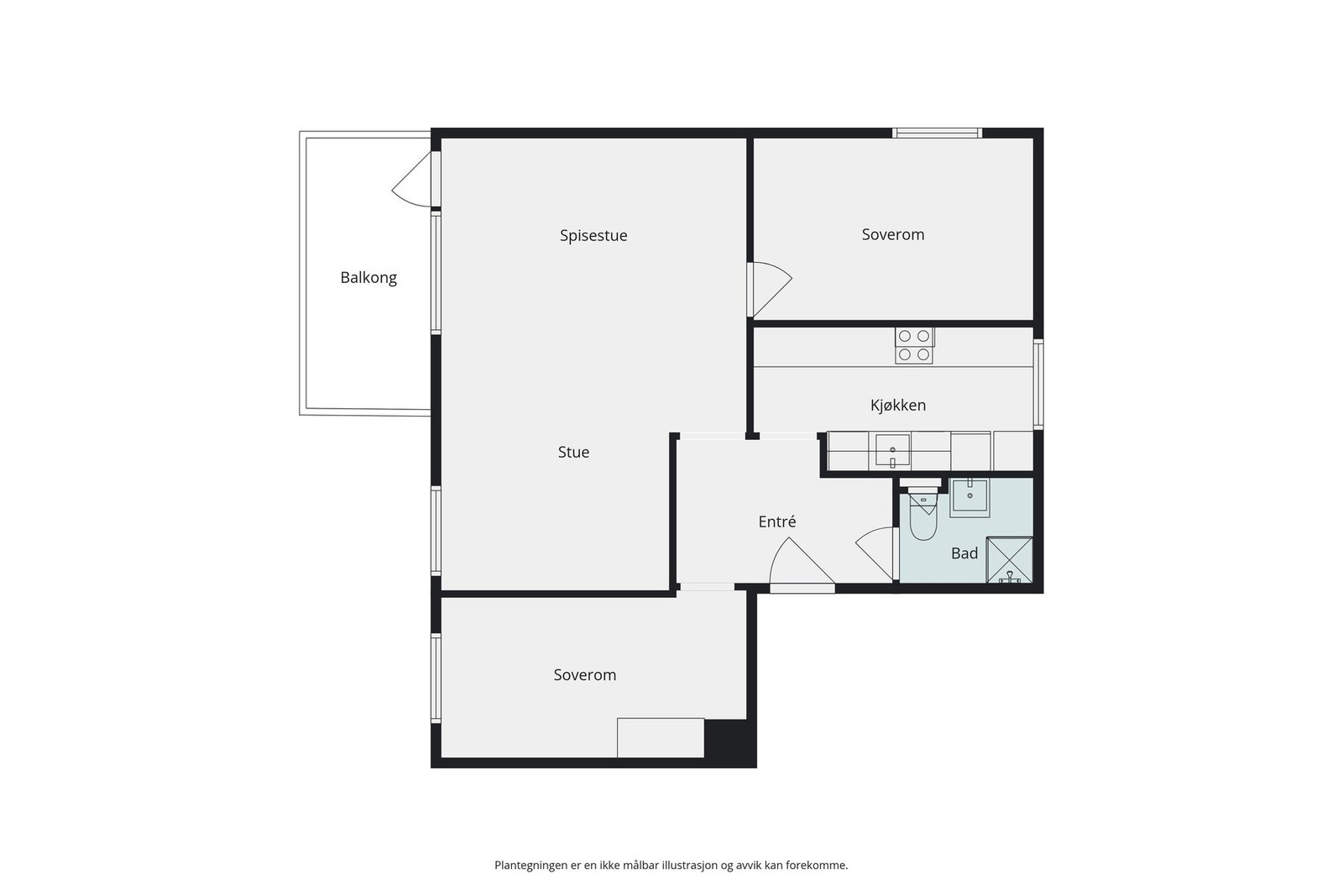 Plantegning. Galleribilde