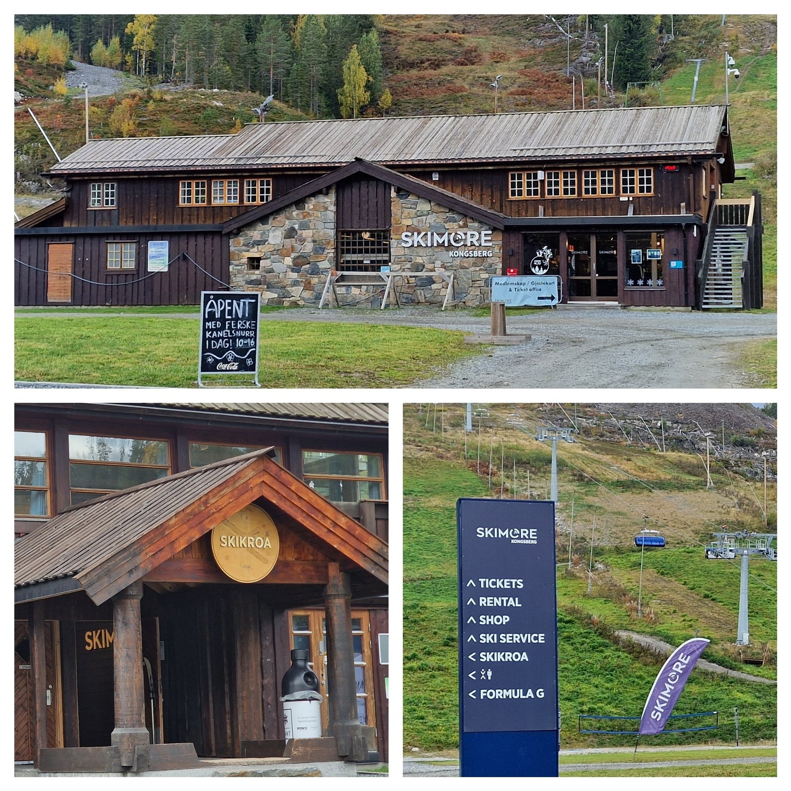 Umiddelbar nærhet til Skimore Kongsberg med 12 km nedfarter. Hele bakken er åpen for kveldskjøring i flombelysning. Galleribilde