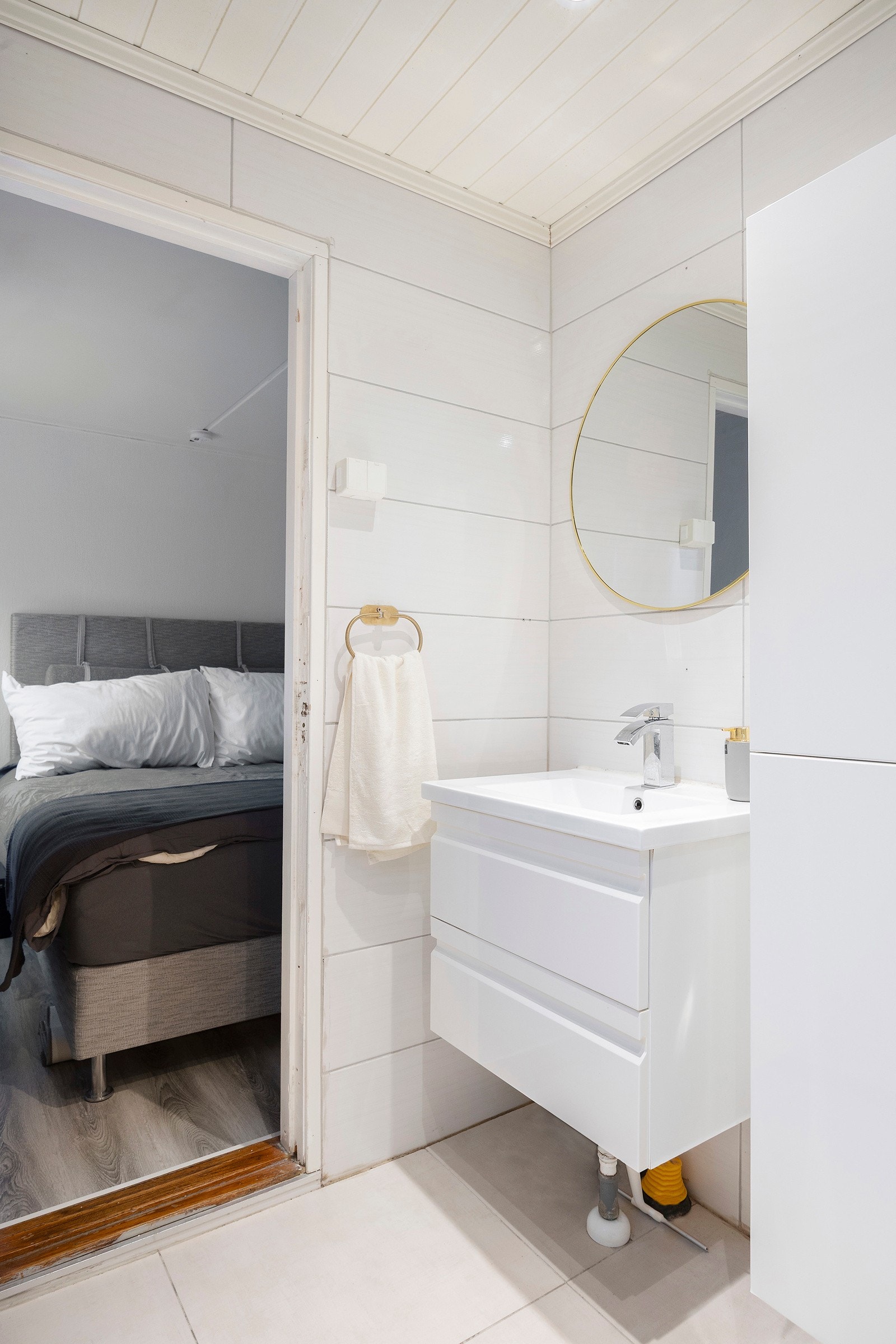 Det er adkomst via hovedsoverommet i u.etg. Galleribilde