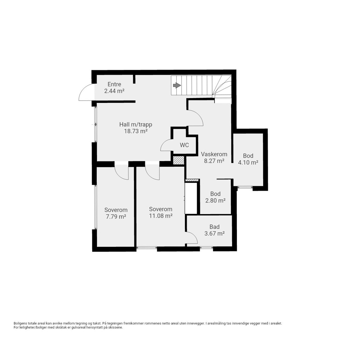 Plantegning underetasje. Galleribilde