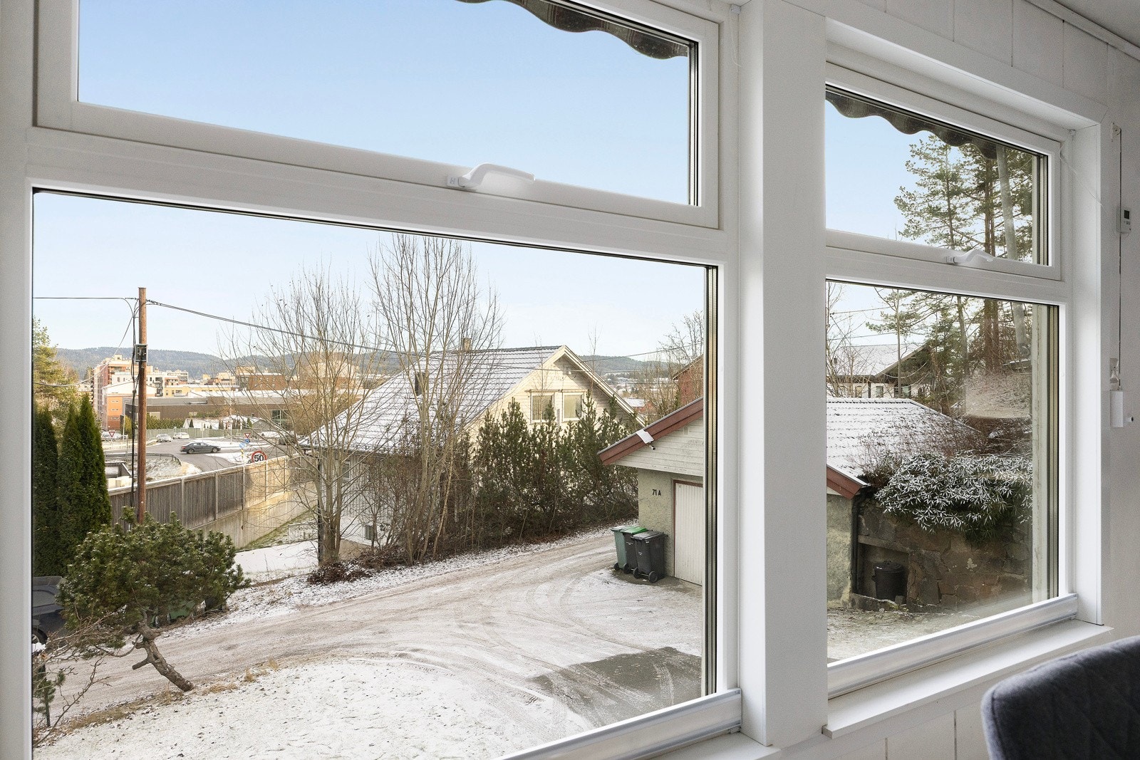 Utsikt fra spiseplassen. Galleribilde