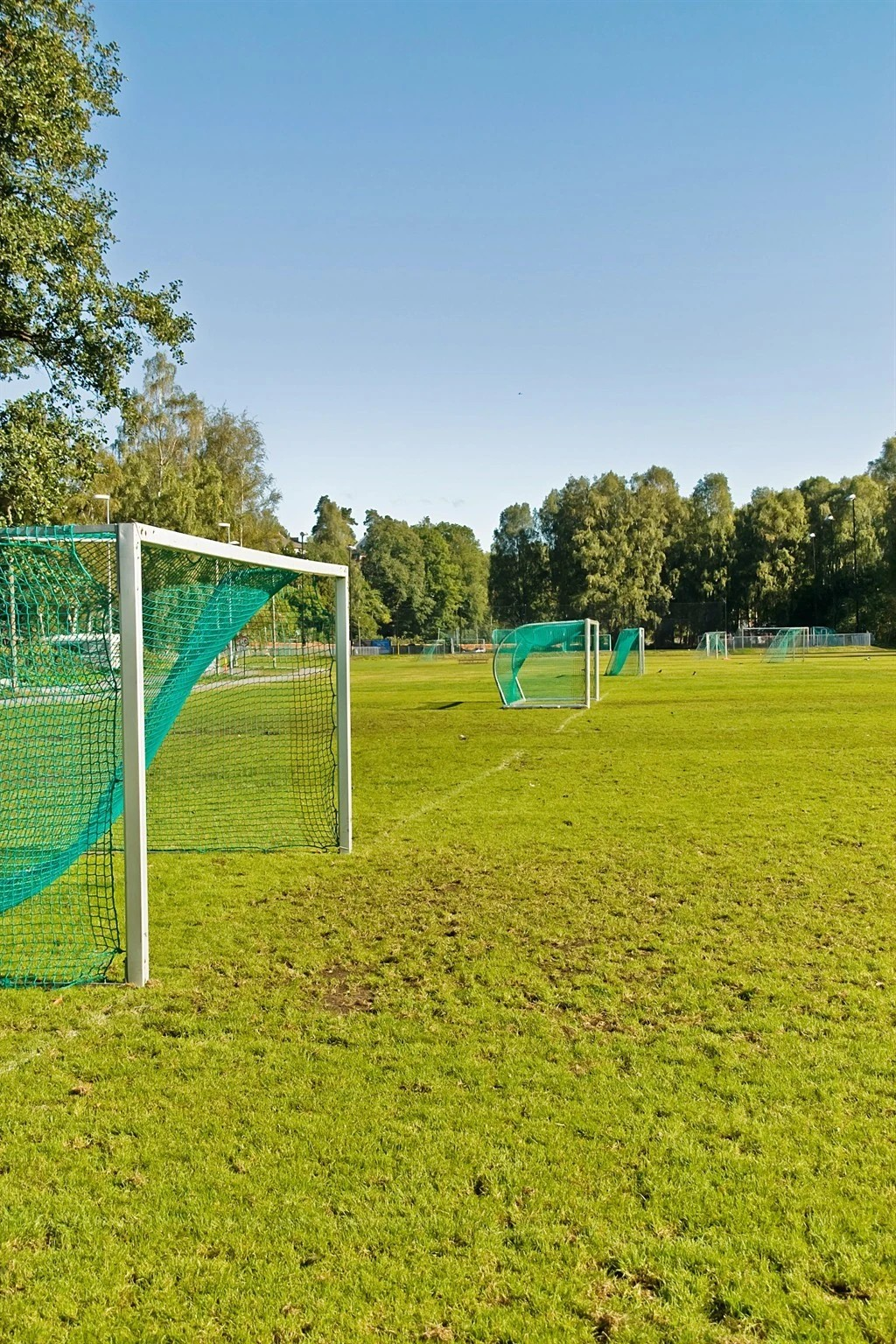 Nærhet til fotballbaner og grønt-/friområder ved Jarmyra Galleribilde