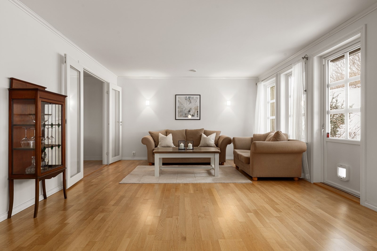 Her har du gode møbleringsmuligheter i ulike soner Galleribilde