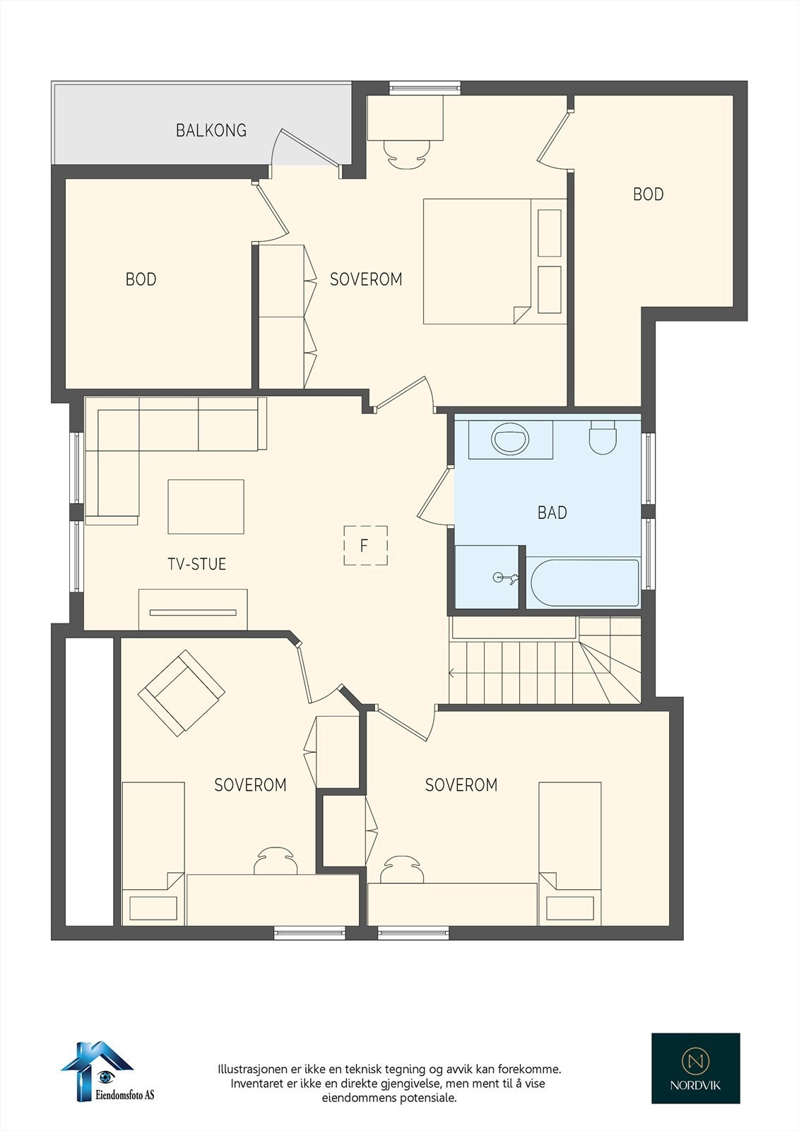 Presentasjon av 2. etasje Galleribilde