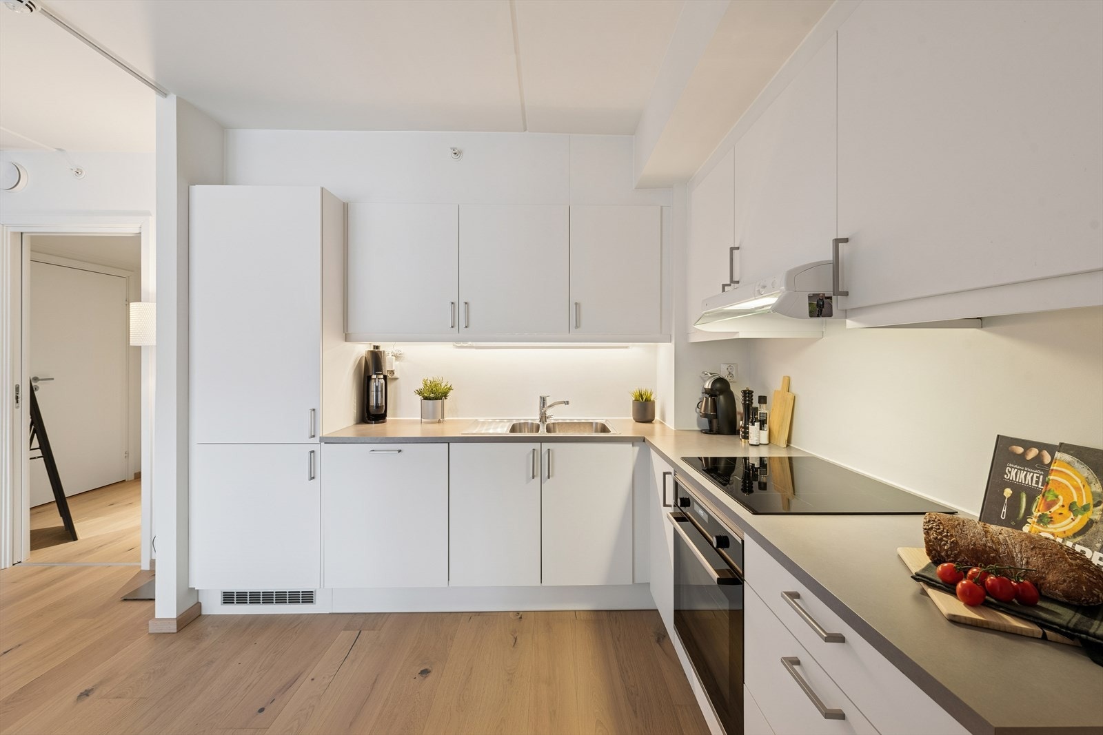 Hvitevarer er integrert i innredningen Galleribilde