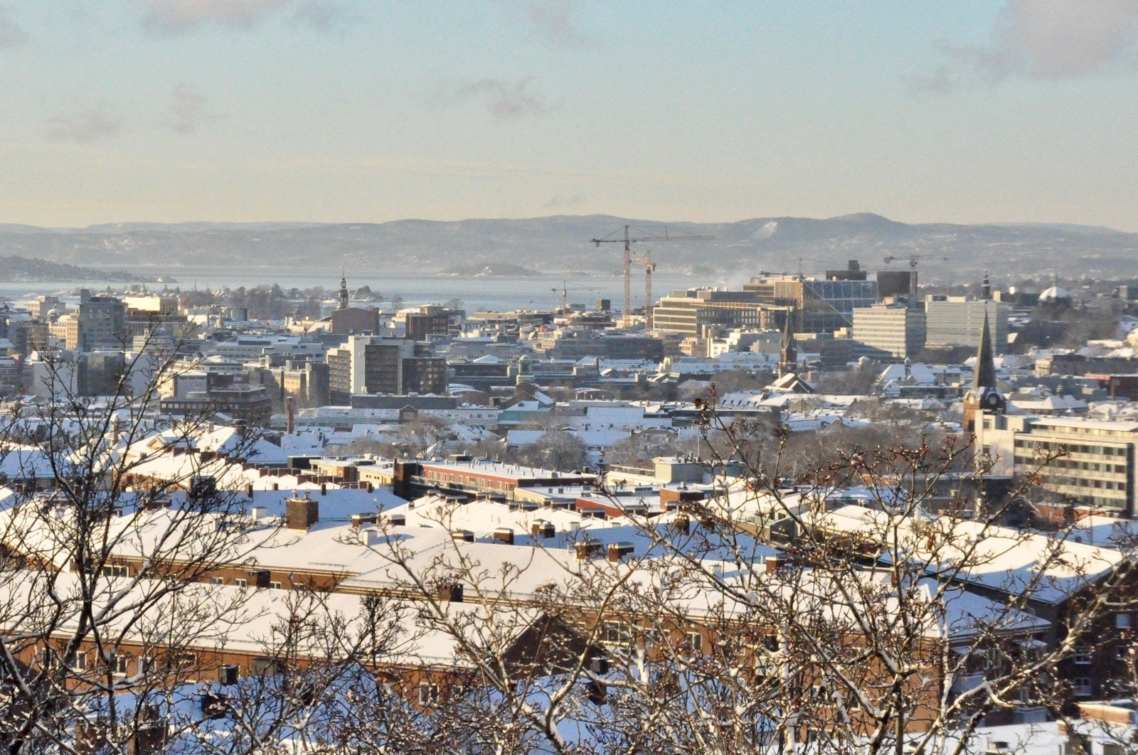 (privat bilde) Vinterutsikten er like idyllisk. Galleribilde
