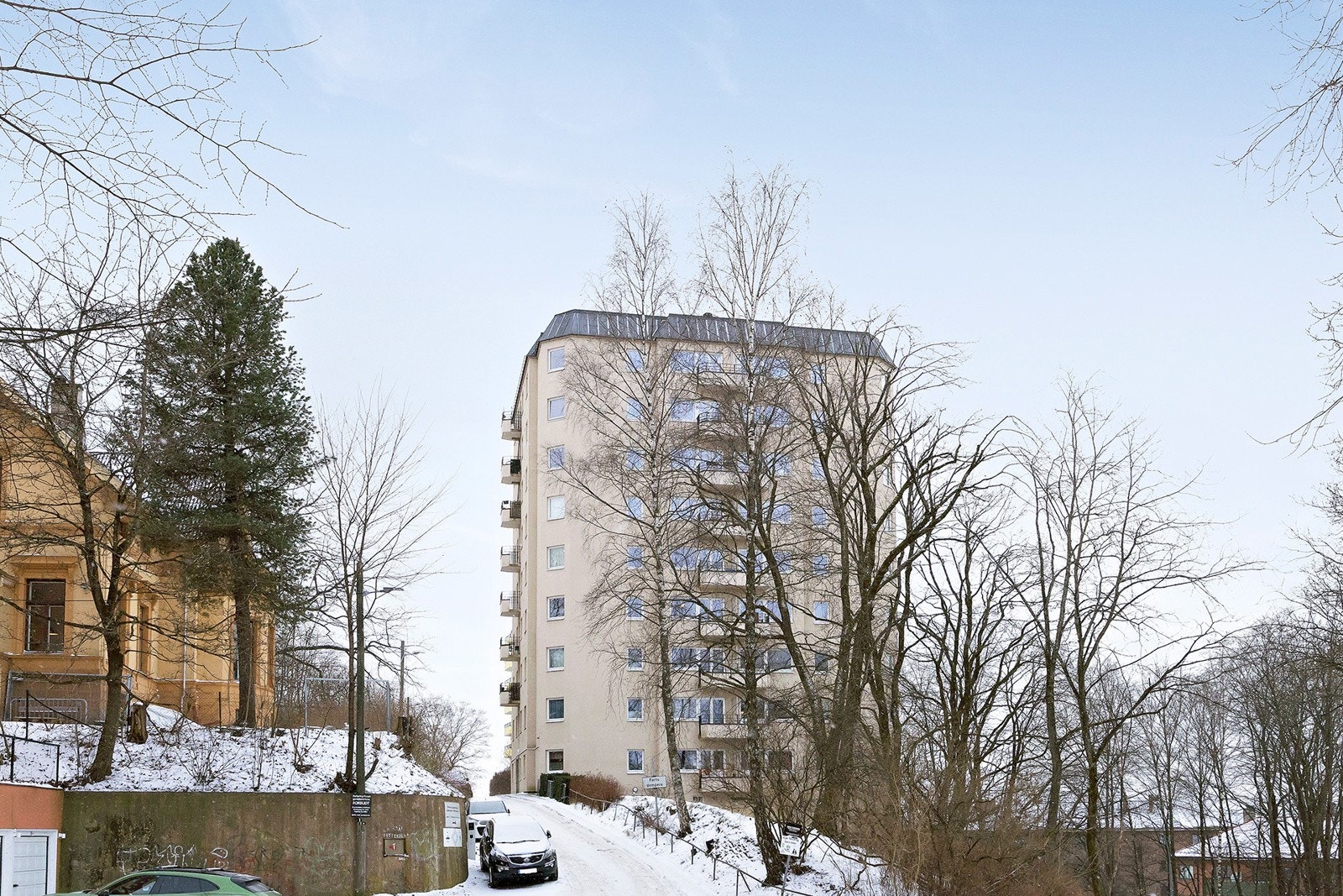 Byggets fasade Galleribilde