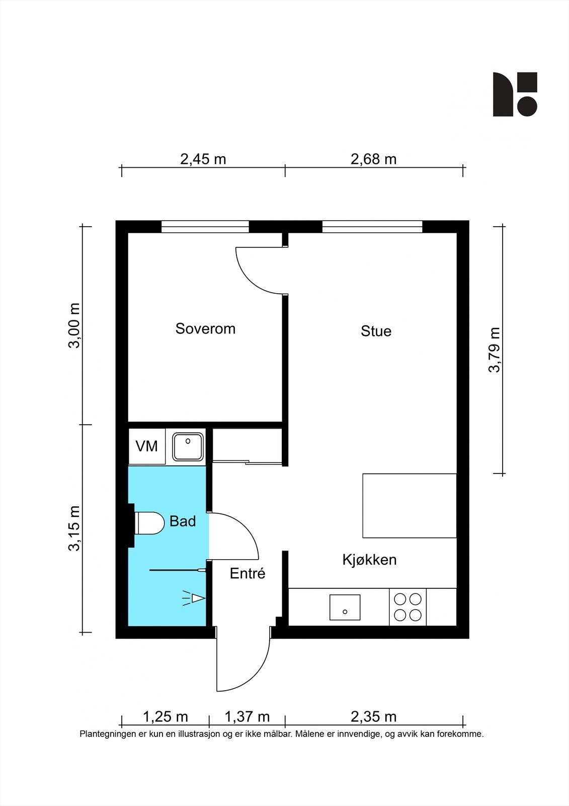 Plantegning. Galleribilde