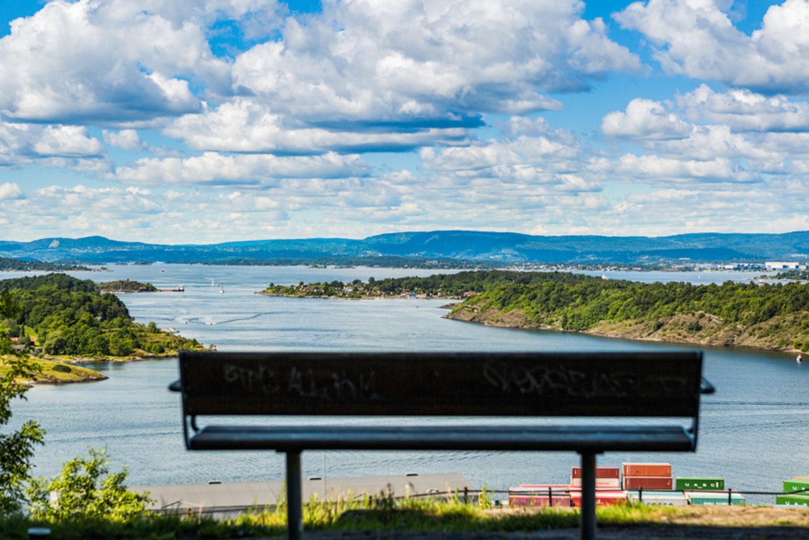 Flott utsikt på Ekeberg og i nærmiljøet. Galleribilde