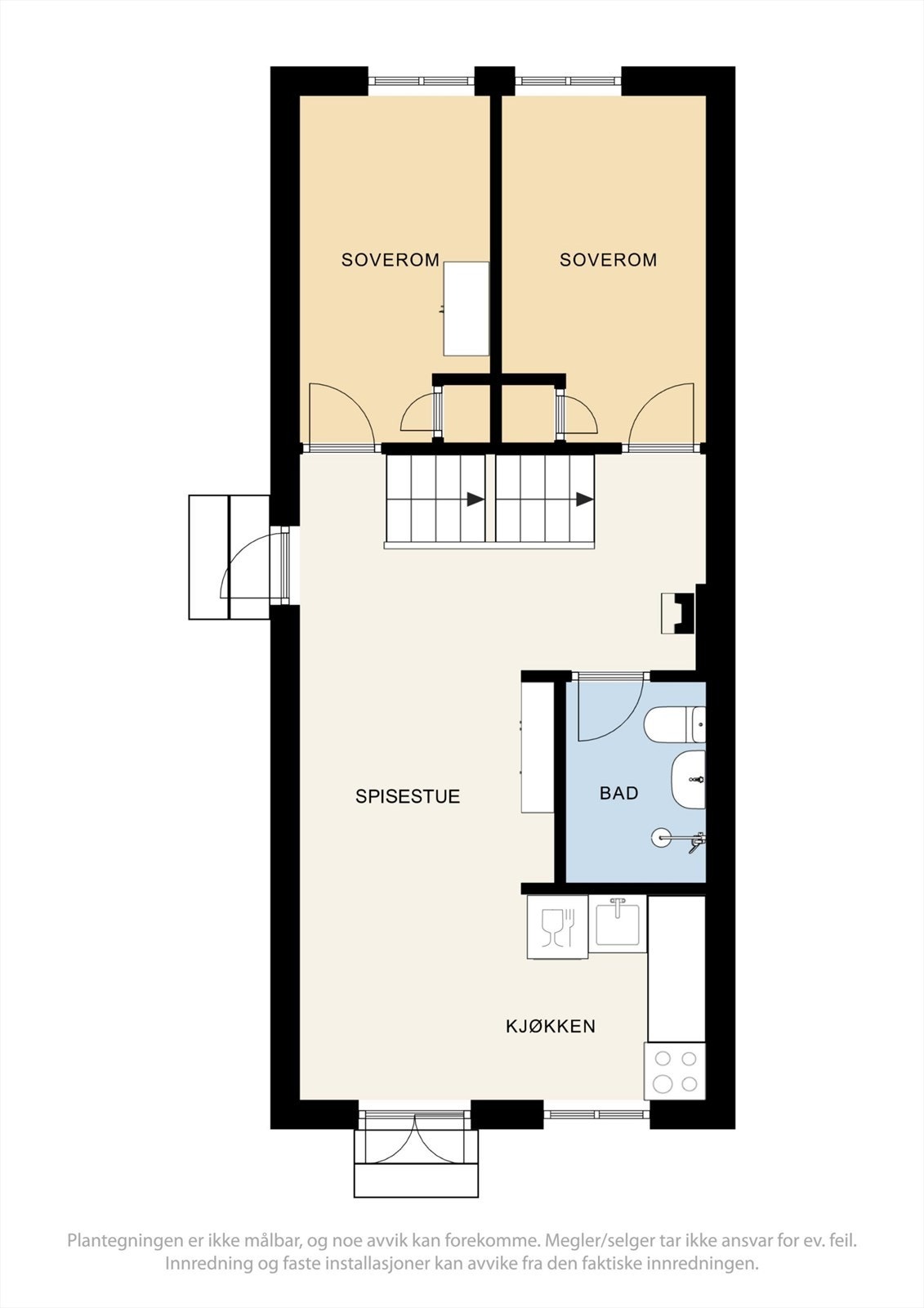 Plantegninger 1.etg Galleribilde