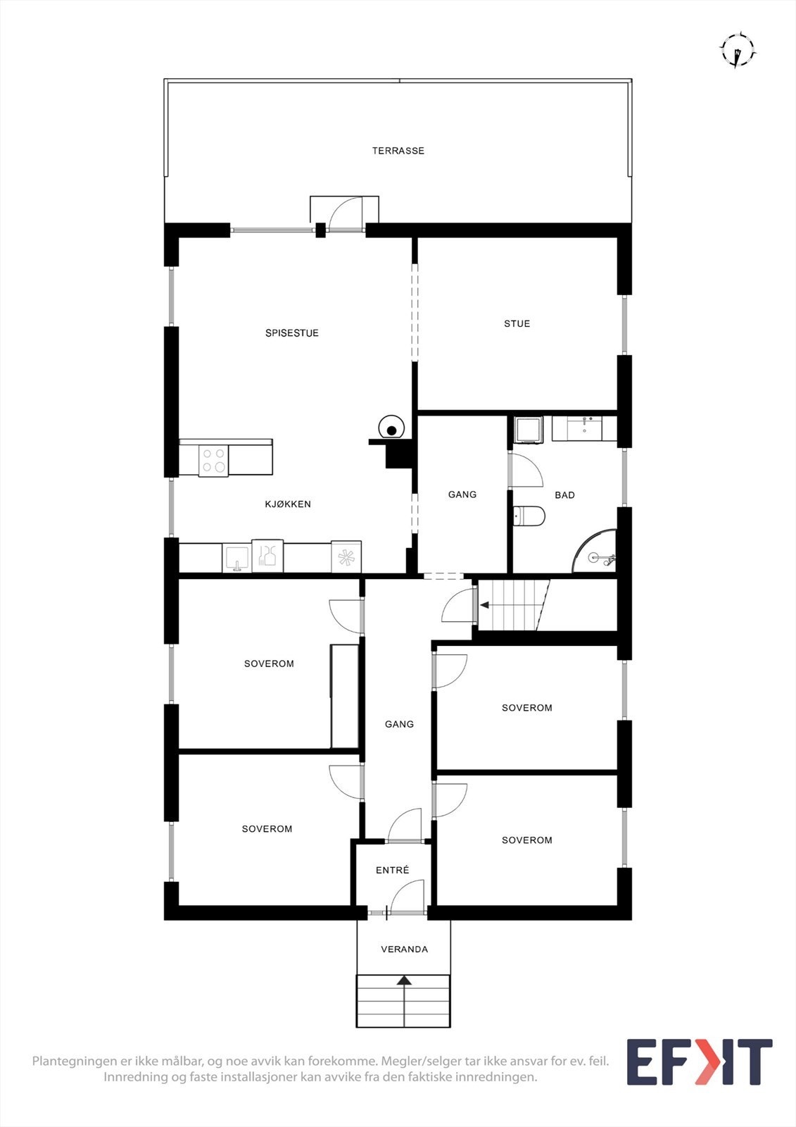 Plantegning hovedplan Galleribilde