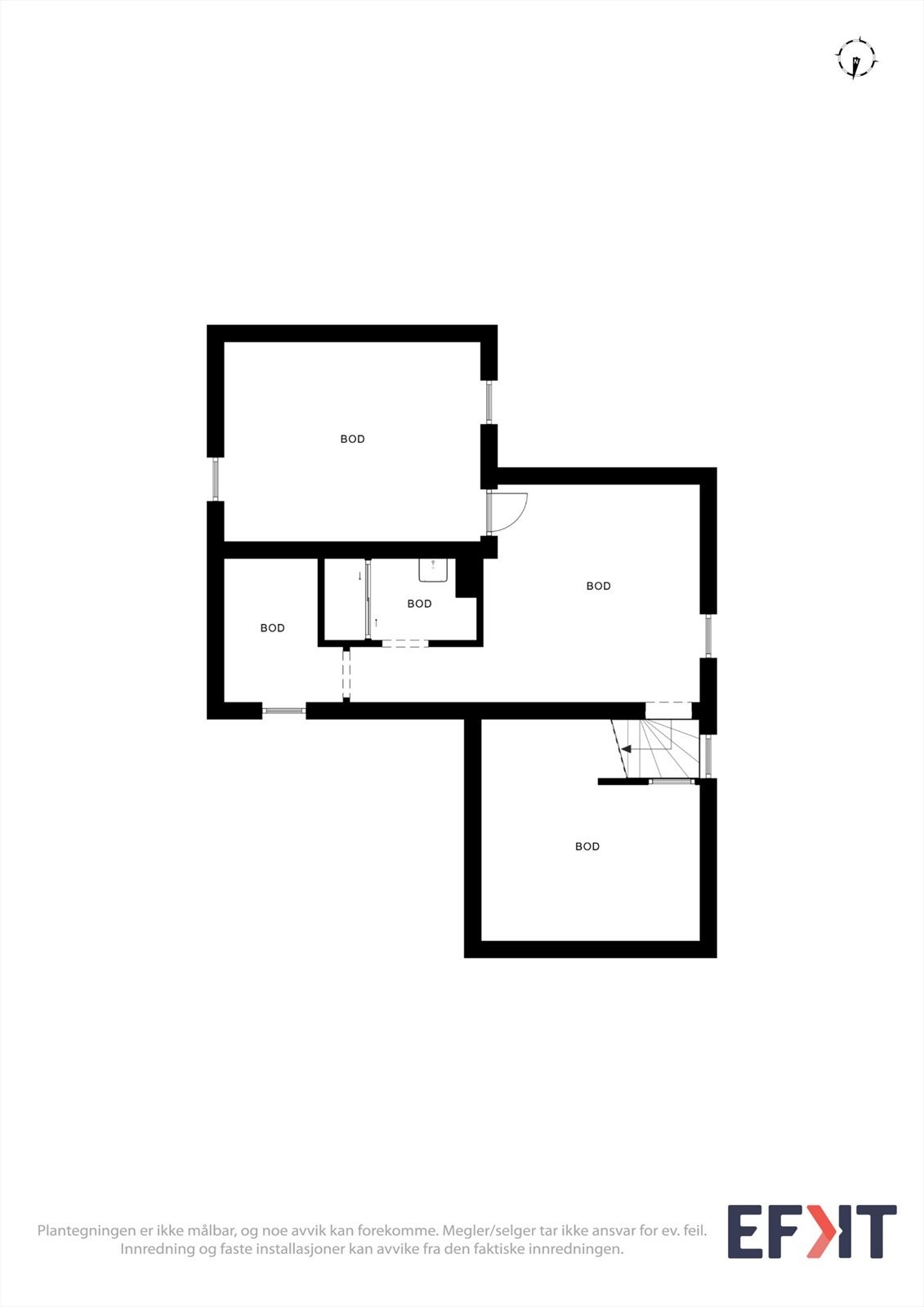 Plantegning kjeller Galleribilde