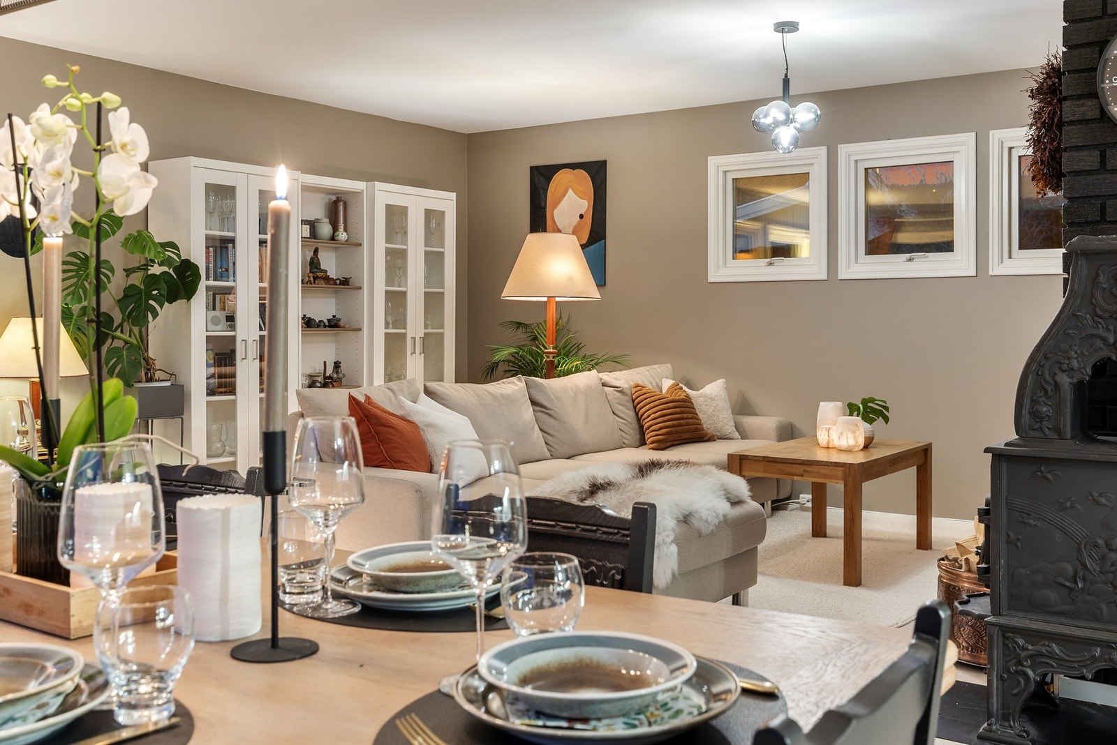 Kveldsstemning Galleribilde