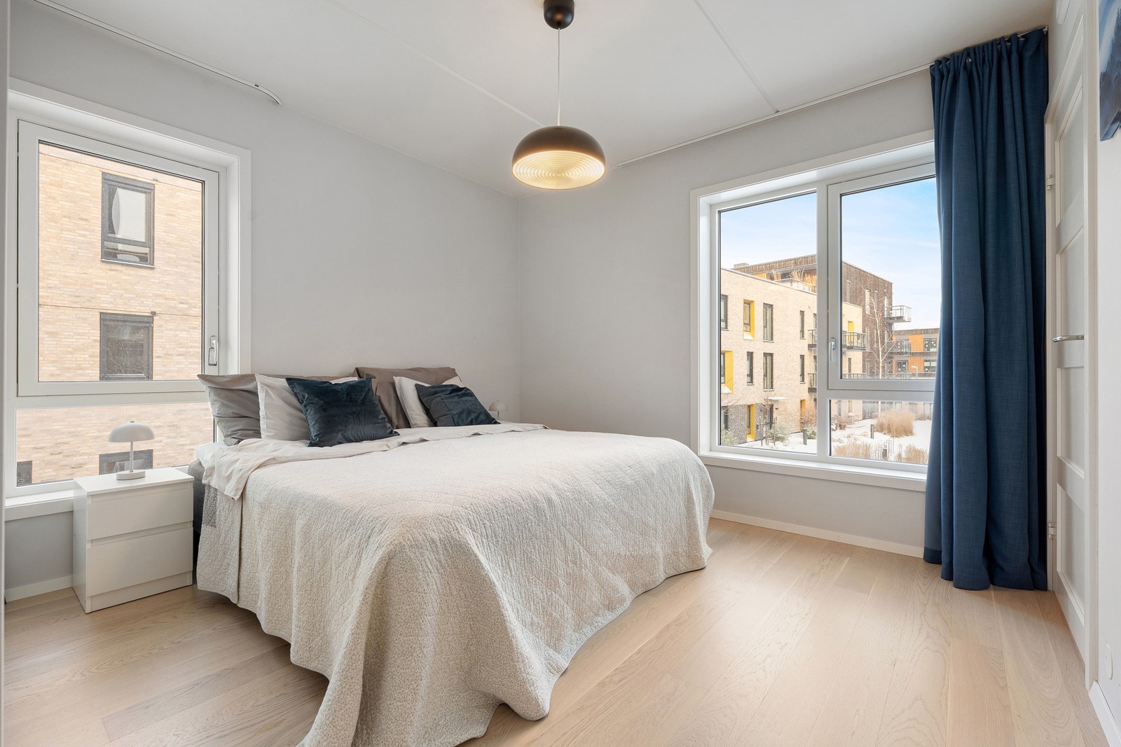 Det er tre soverom i boligen Galleribilde