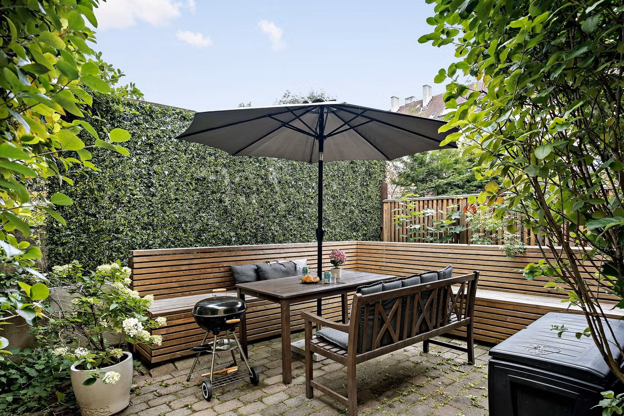 Her kan man kose seg sene sommerkvelder Galleribilde