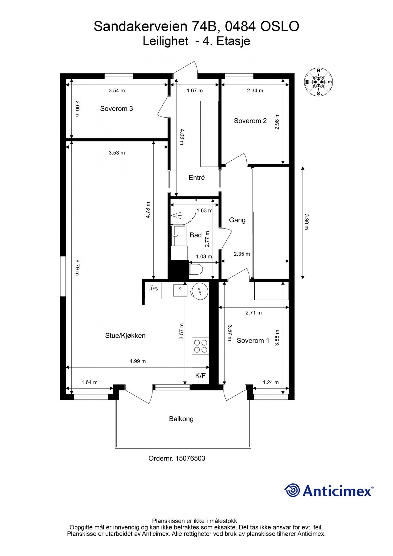Planløsning. Galleribilde