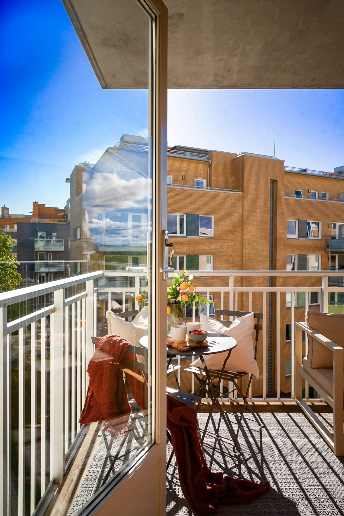 Fra soverommet er det også utgang til balkongen. Galleribilde