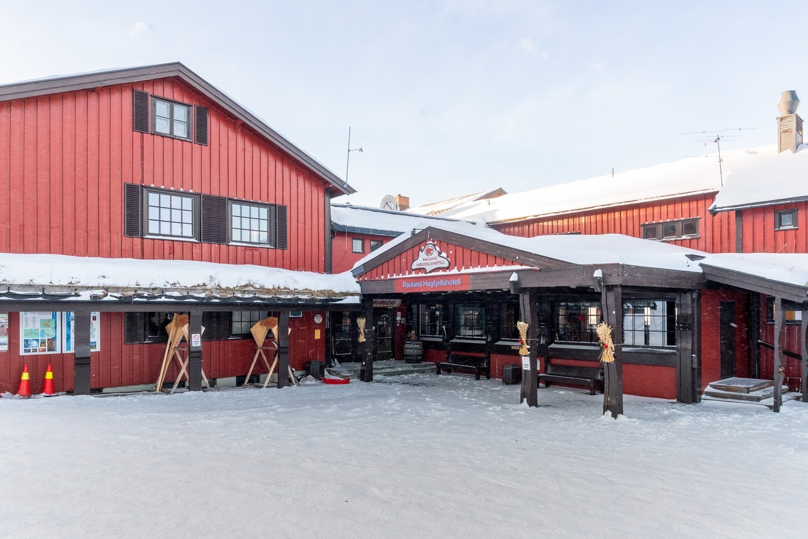 Man har fri tilgang til hotellets fasiliteter Galleribilde