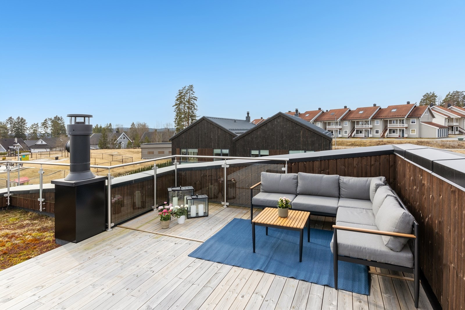 Her har du en koselig sittegruppe som er perfekt for sosiale sammenkomster. Galleribilde