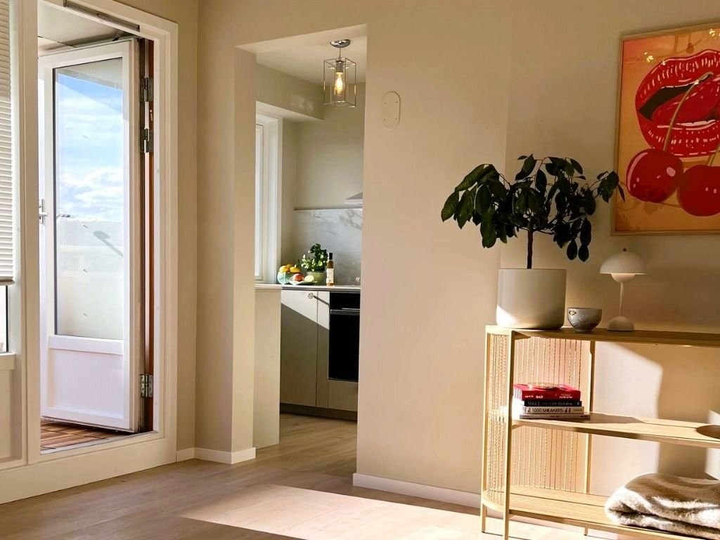 Nydelig oppusset i moderne og nøytrale farger Galleribilde