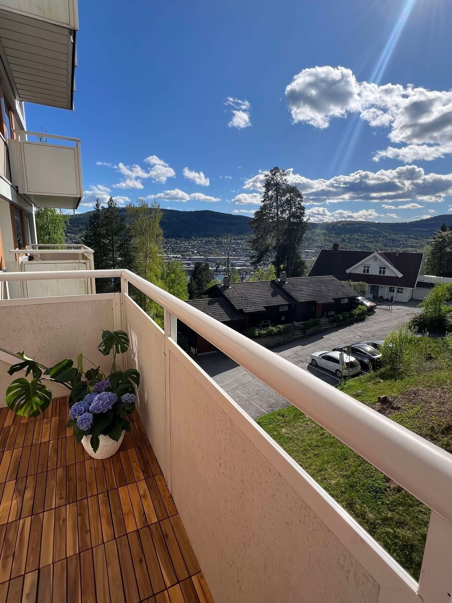 Utsiktsbilde terrassen Galleribilde