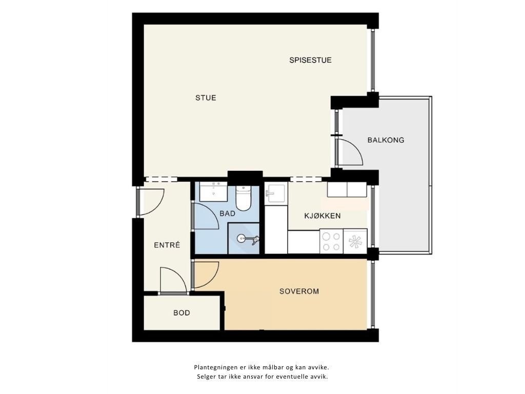 Plantegning Galleribilde