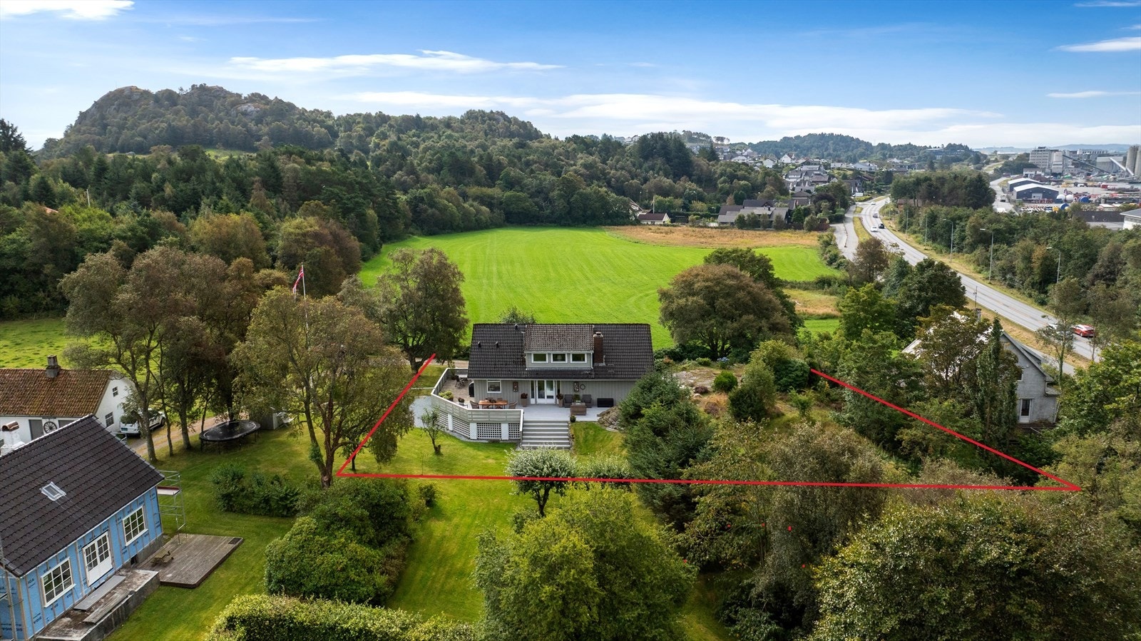 Omtrentlige eiendomsgrenser. Galleribilde