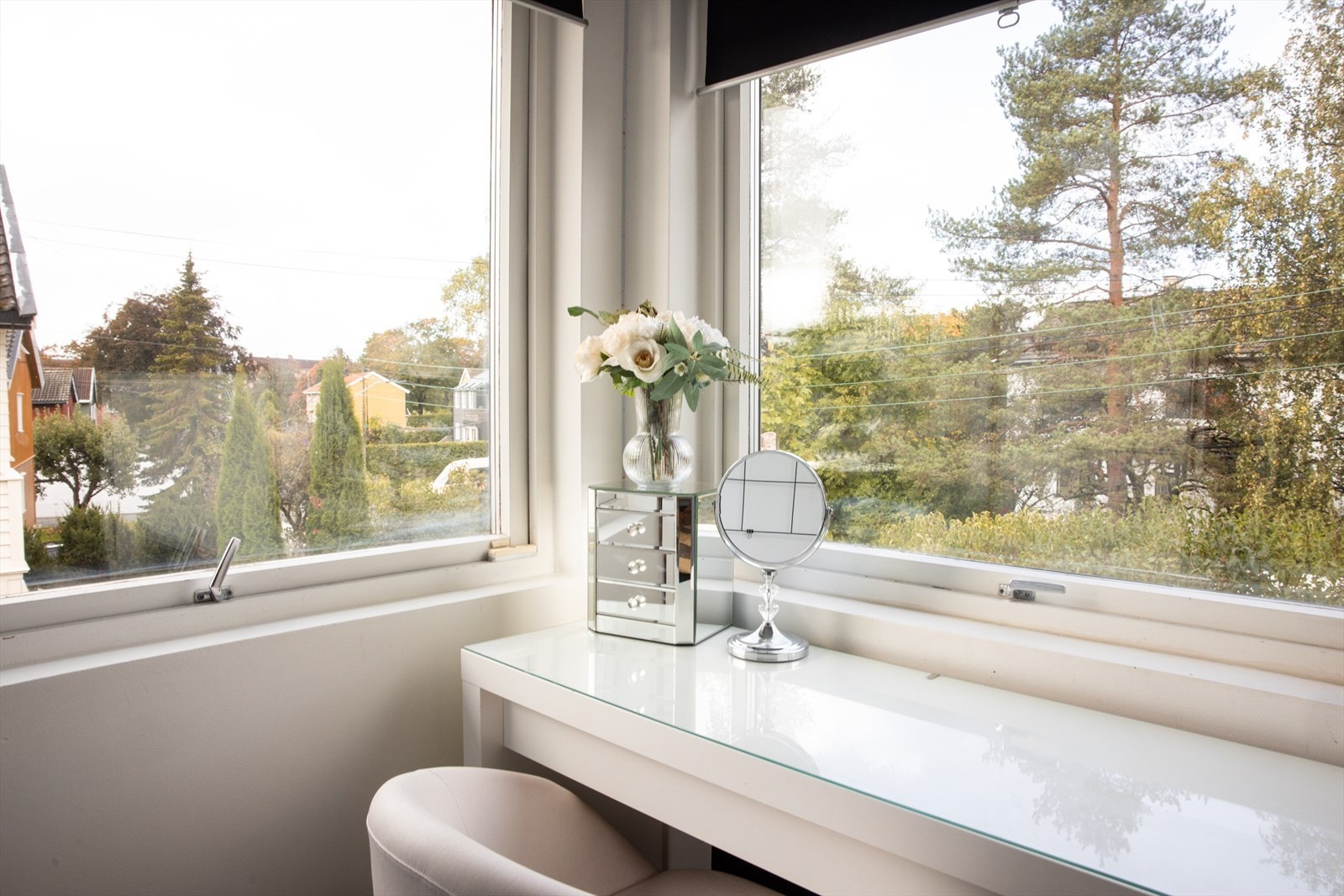 Fint utsyn fra soverommet Galleribilde