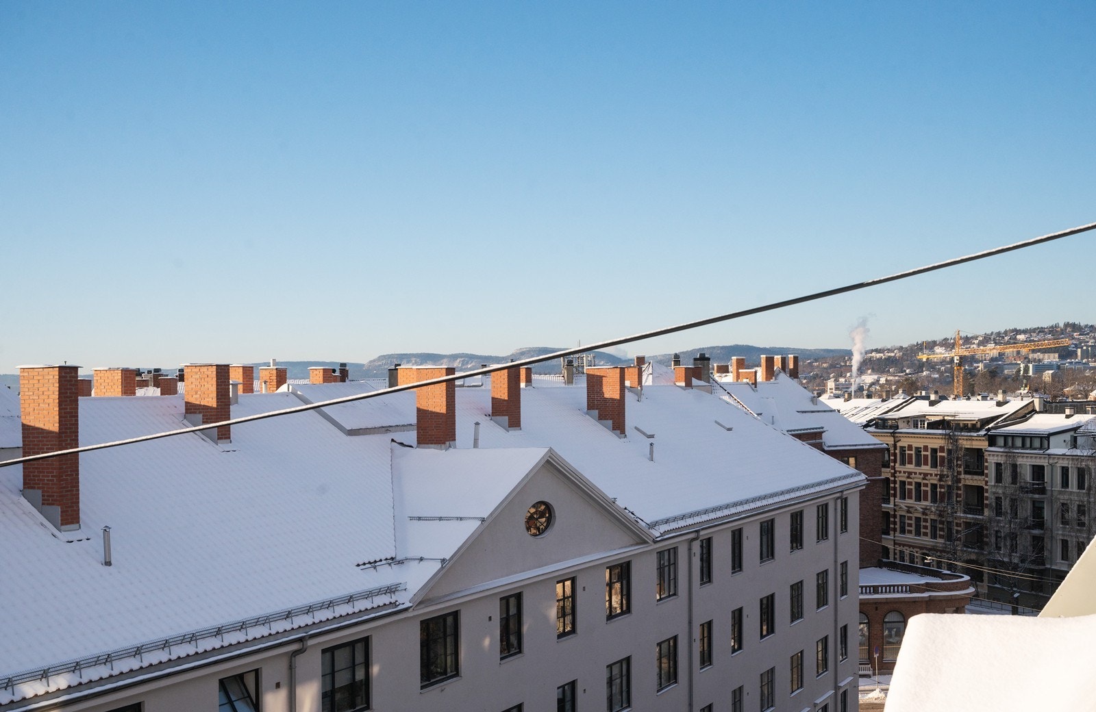Utsikten fra loftet Galleribilde